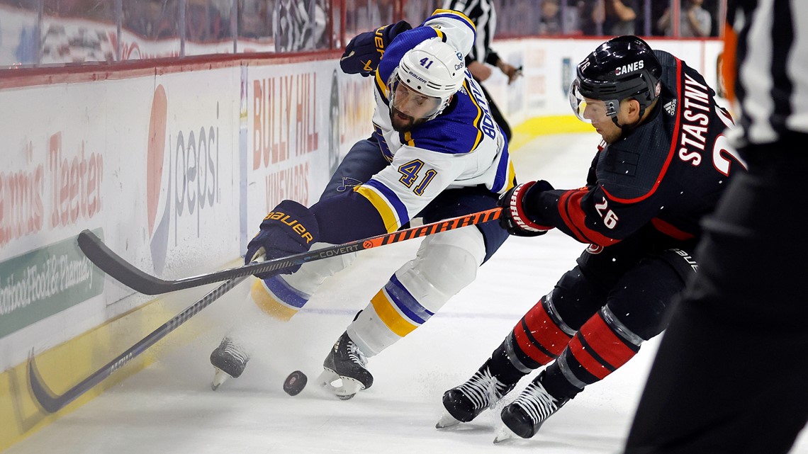 NHL: Justin Faulk acquired by Blues in trade with Hurricanes