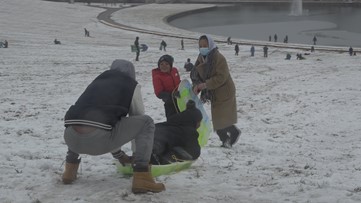 St. Louisans enjoy first big snow of 2022 winter season
