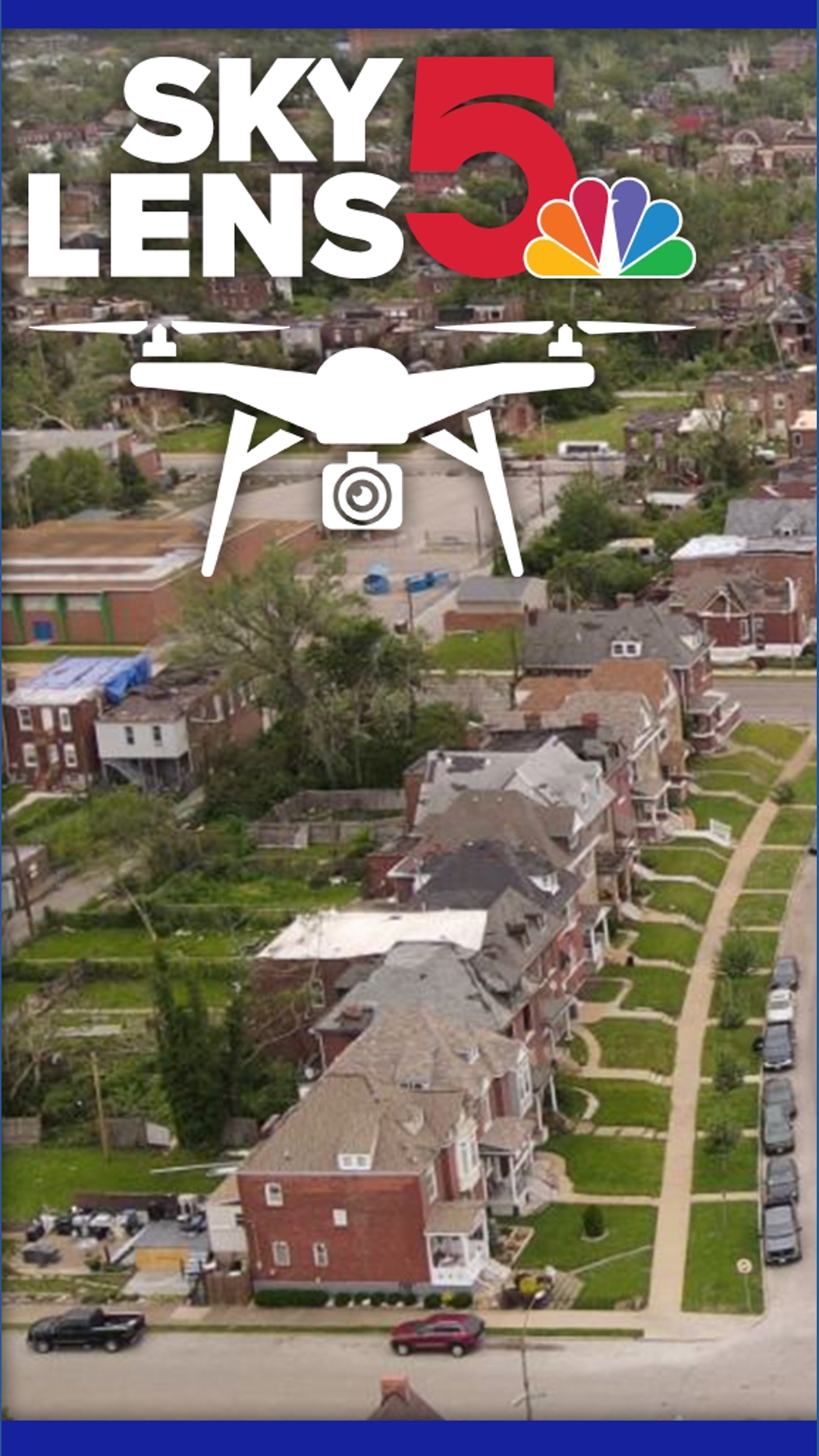 Drone video: Damage across St. Louis after EF3 tornado | ksdk.com