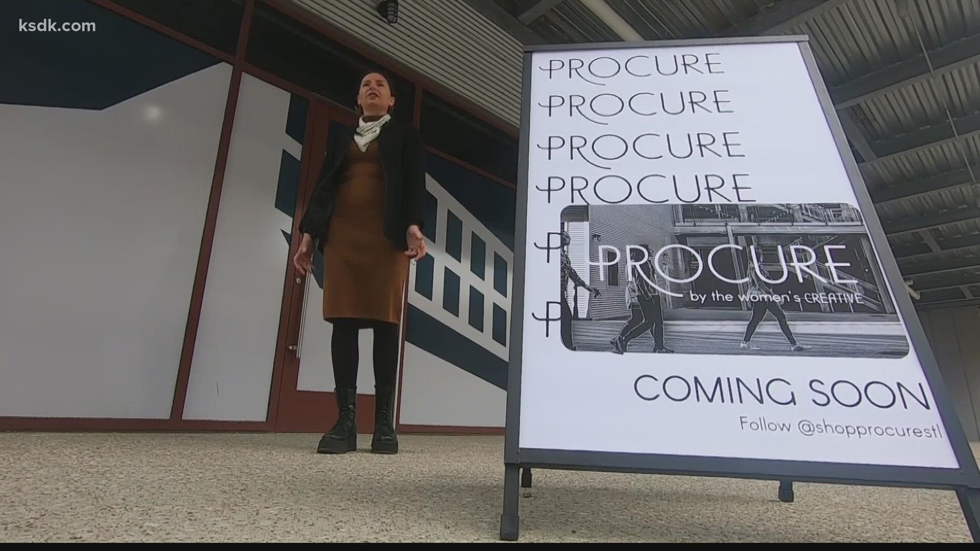 Procure by The Women’s Creative will be across from City Foundry's Food Hall and will have a curated selection of items including skincare, beauty and other items.