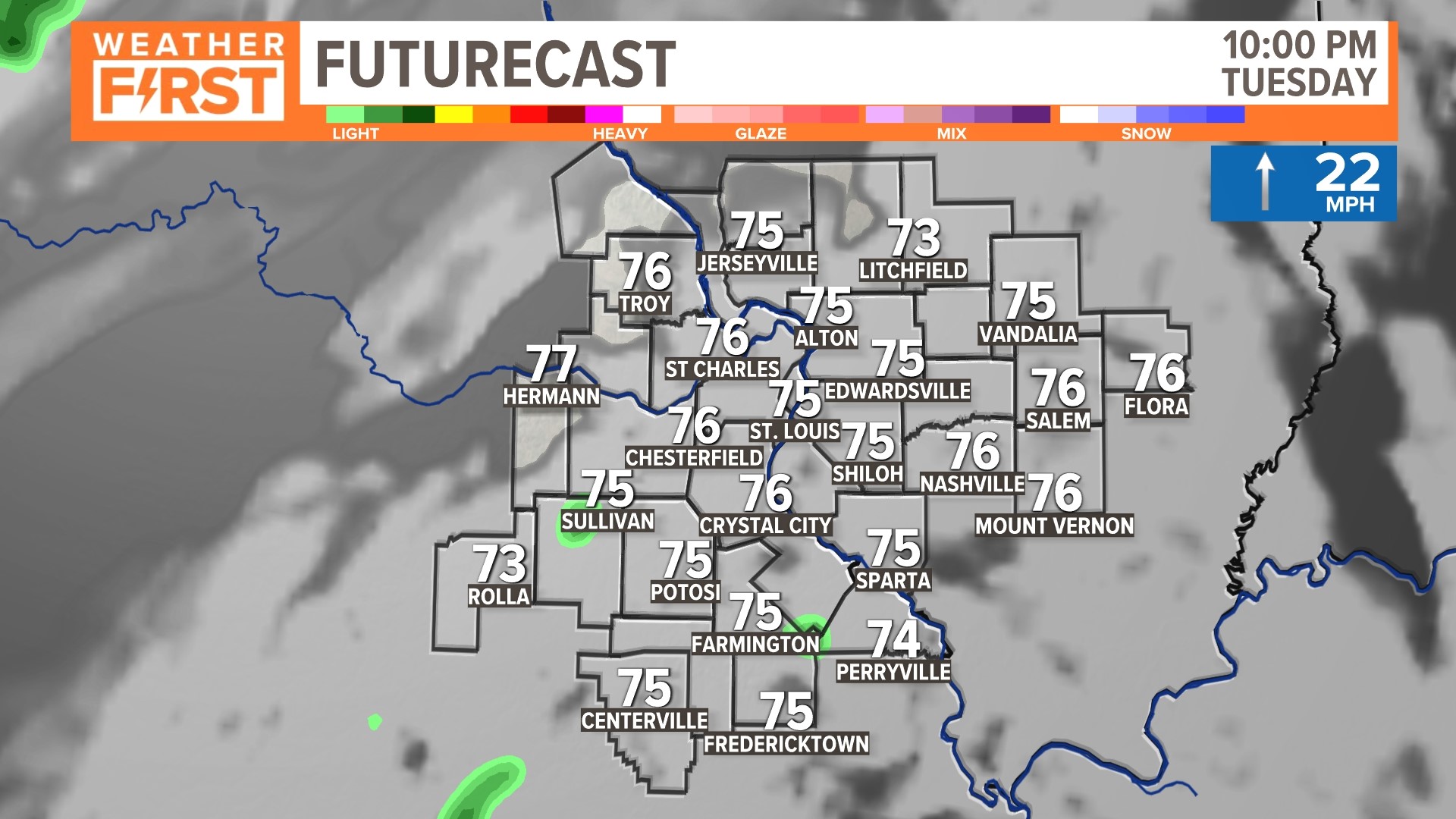 St. Louis weather: Severe storm risk Wednesday morning | ksdk.com