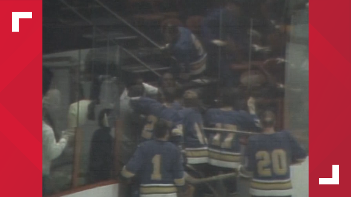 Vintage KSDK Worst playerfanpolice fight in hockey history