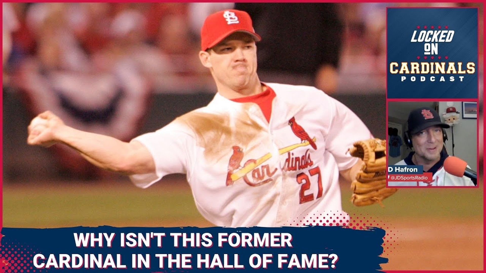 Scott Rolen got word that he has been elected into the Baseball Hall of Fame. Fred McGriff will also be enshrined with Rolen.