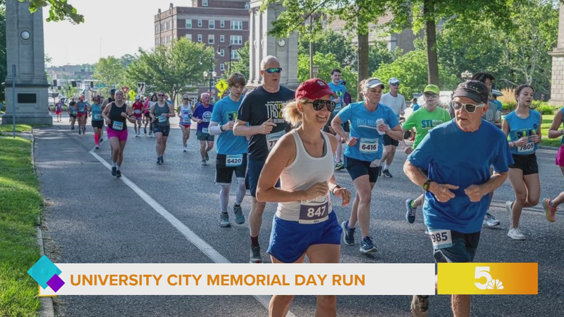 Run, walk, or cheer, this Memorial Day the entire family can enjoy a morning of fun at the University City Memorial Day run.