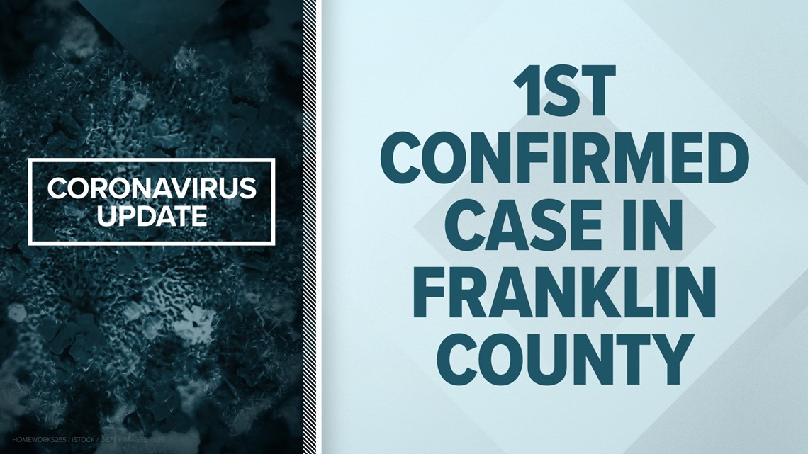 Coronavirus update Franklin County confirms first COVID