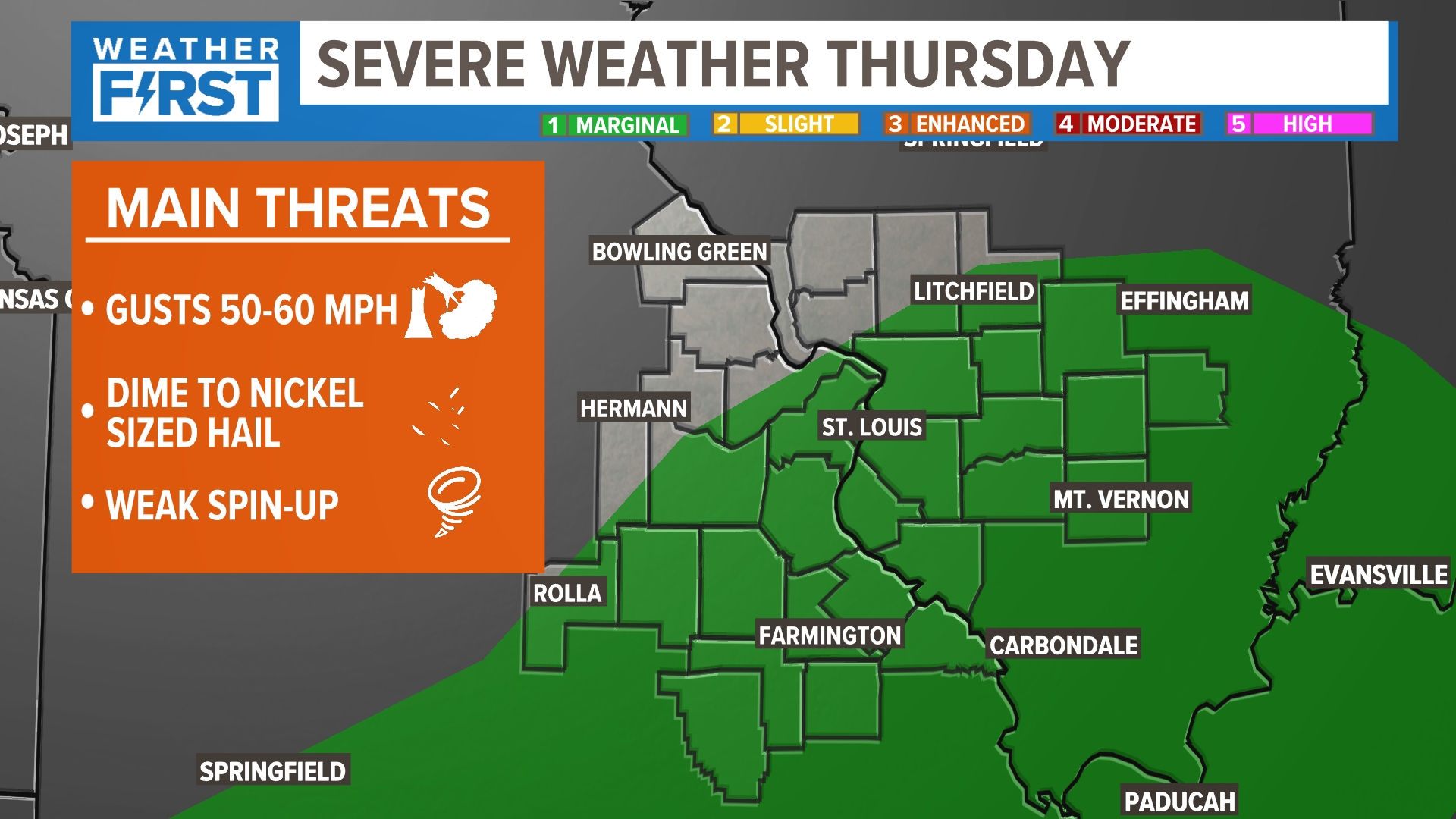 Another round of rain returns to St. Louis Thursday | ksdk.com