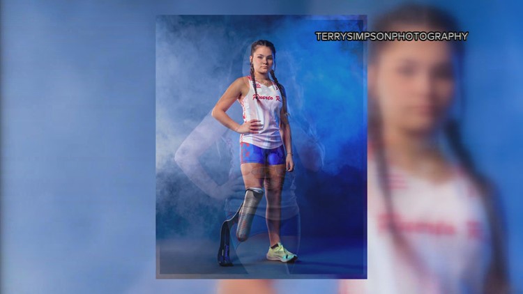 'I love being different': 17-year-old strives to compete in 2024 Paralympics