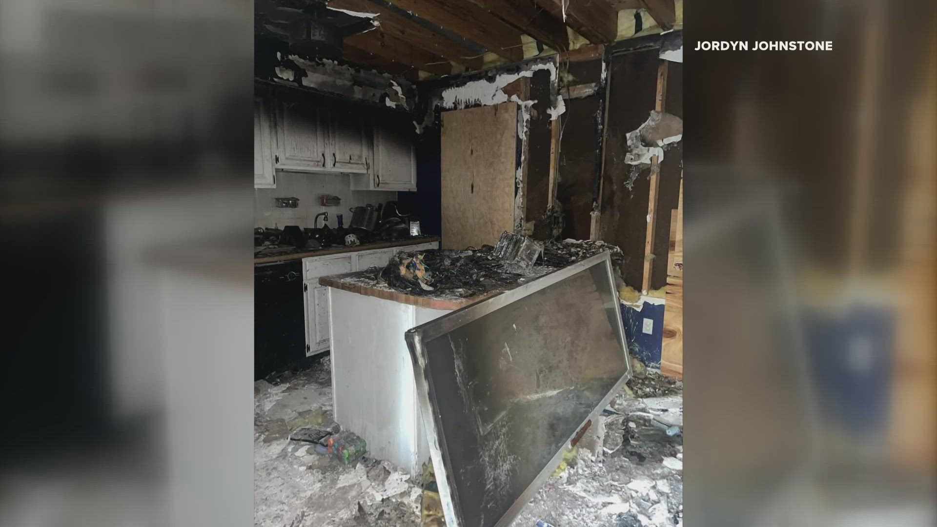 A family of four is recovering after they had to jump from a window to escape an apartment fire last week.