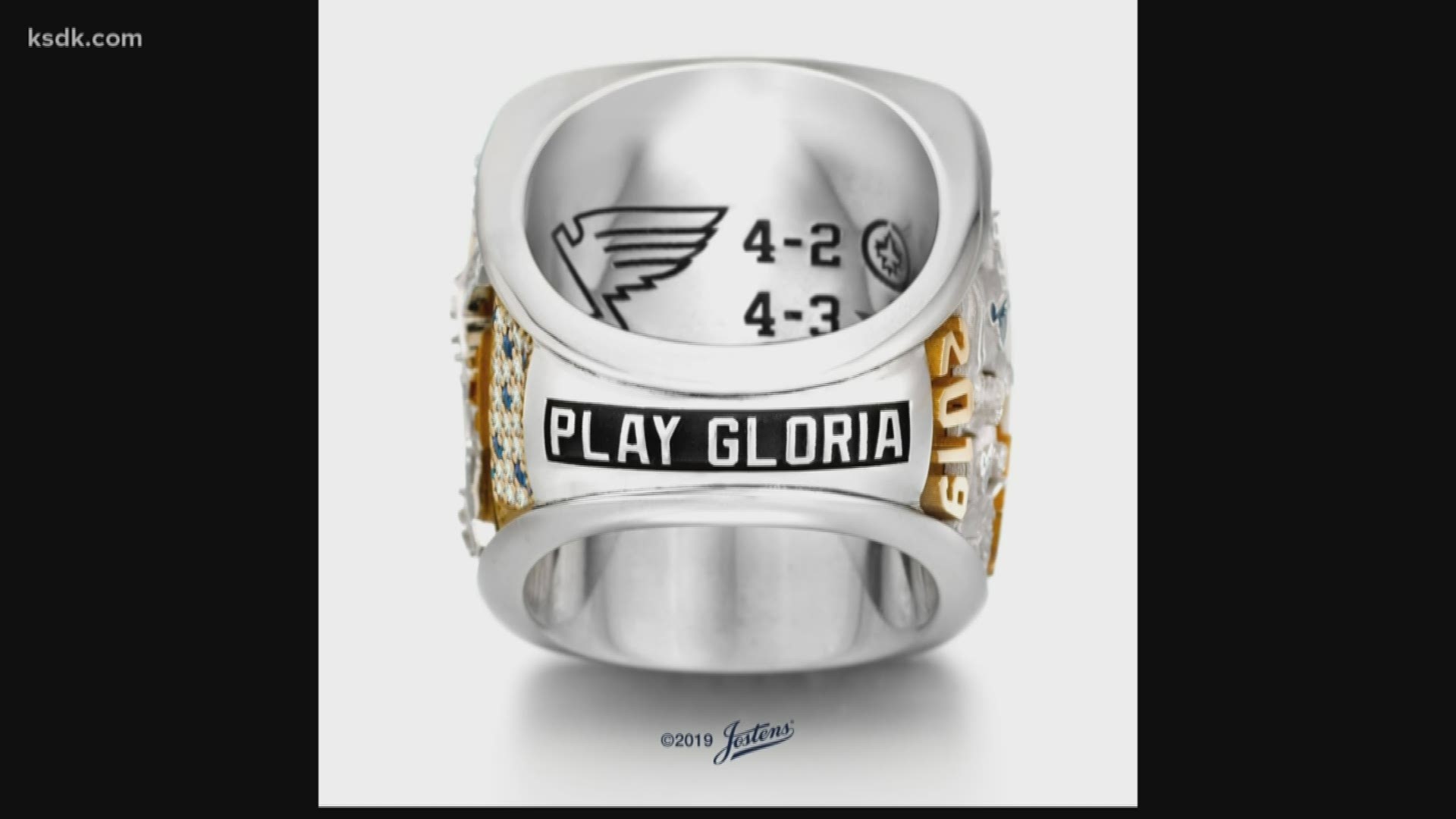 "The St. Louis Blues 2019 Championship Ring celebrates their journey and pays homage to the team, their fans and their city."