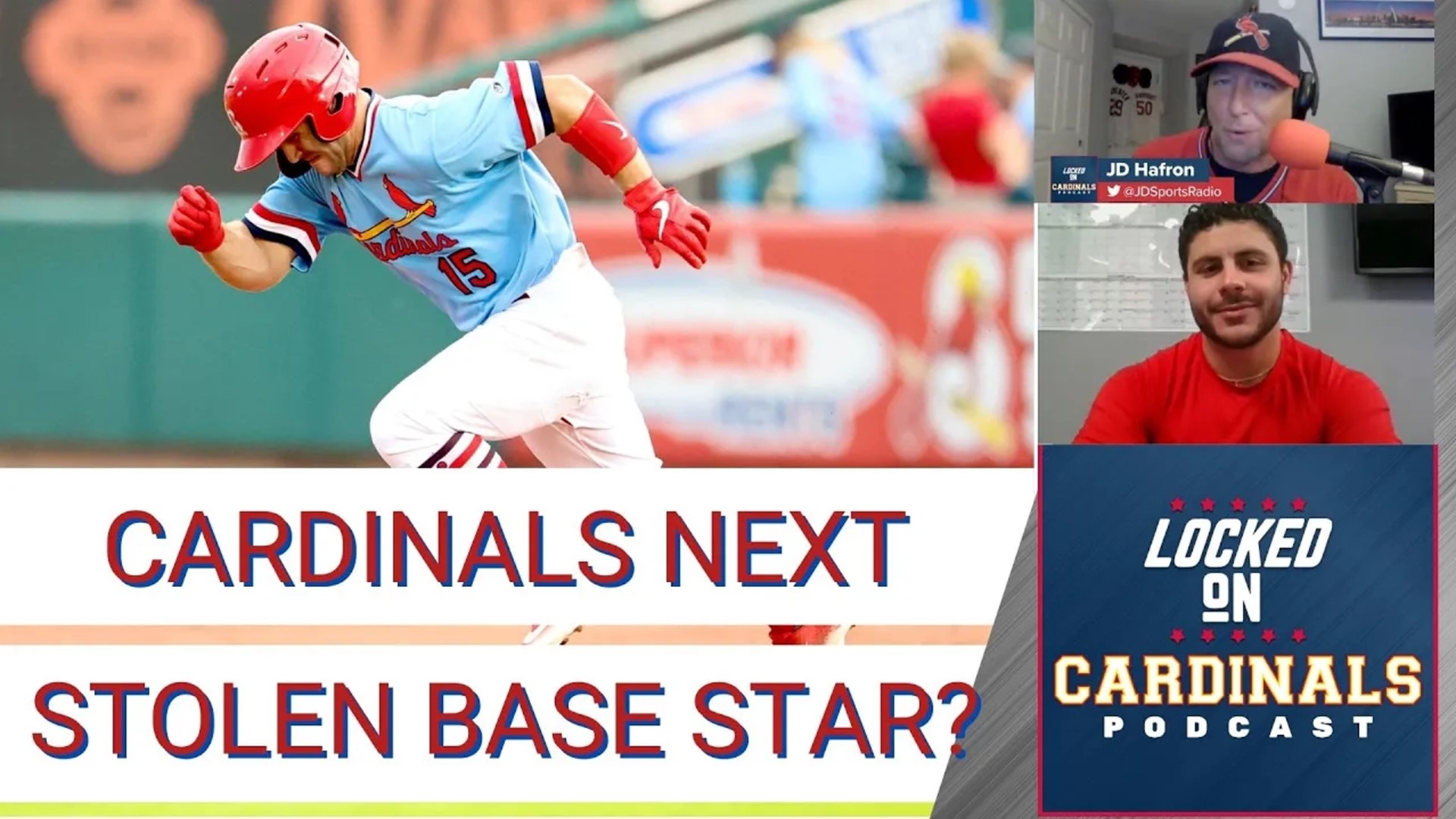 St. Louis Cardinals OF Prospect Mike Antico joins the show today! Willie McGee, Ozzie Smith, Tommy Edman all base stealers and the team's new weapon can swipe bags.