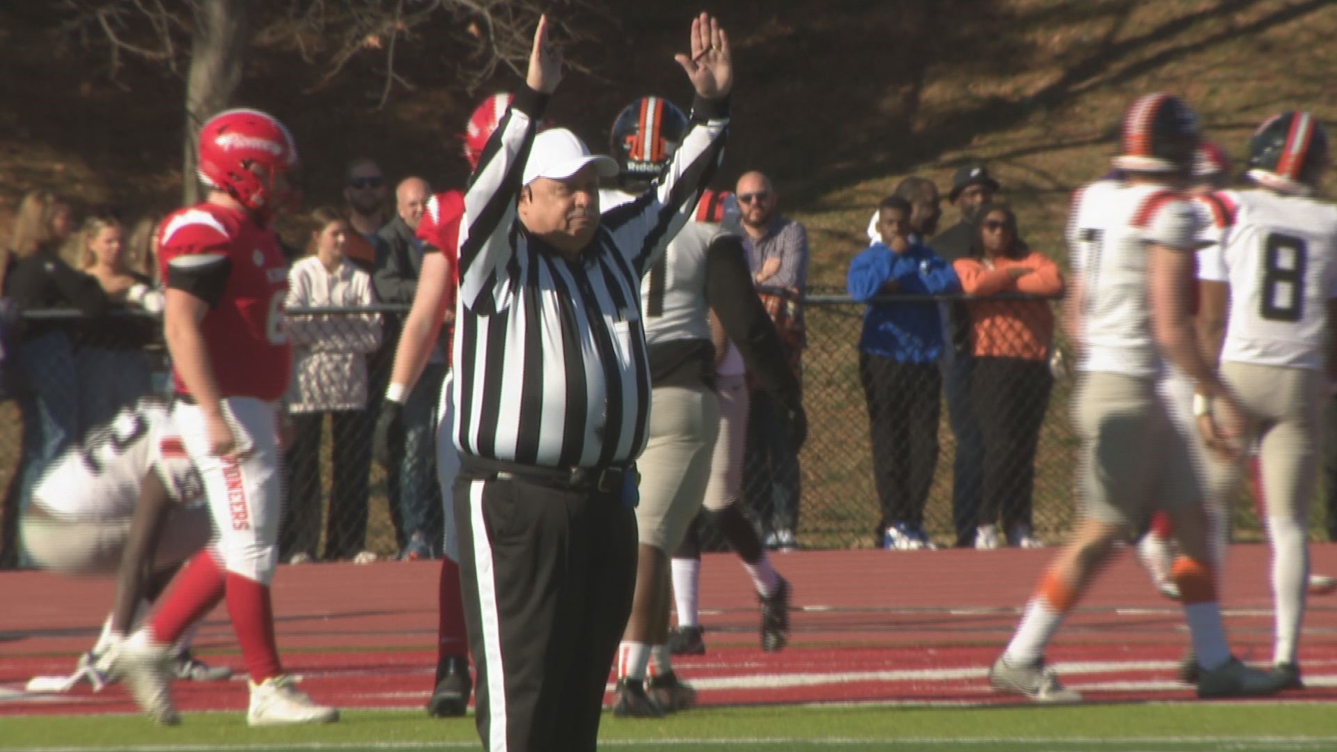 The kick-off for the main event started at noon Thursday. The event happened at E.L. Lyons Memorial Stadium.