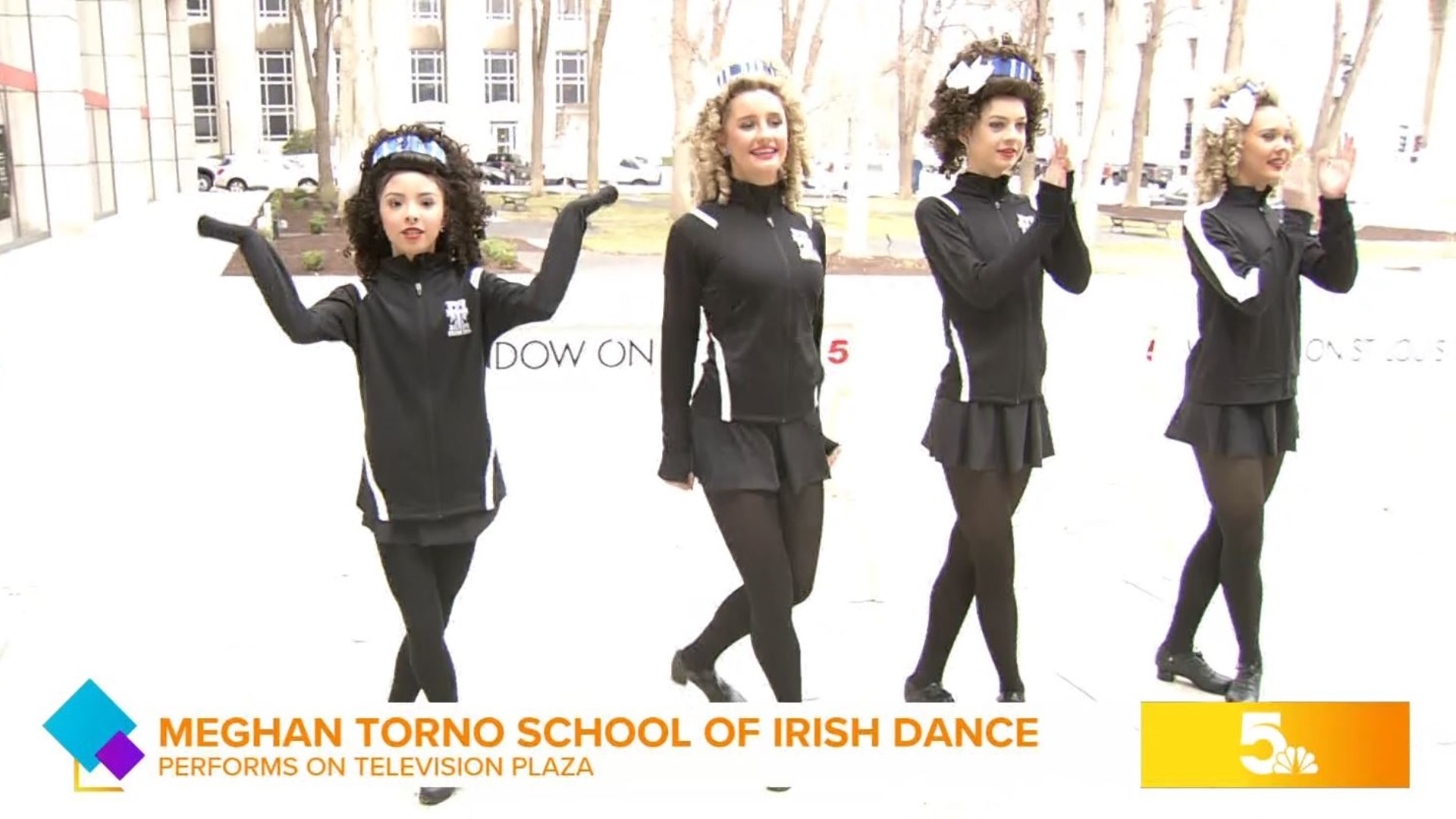 The Meghan Torno School of Irish Dance joins us on Television Plaza for a live performance