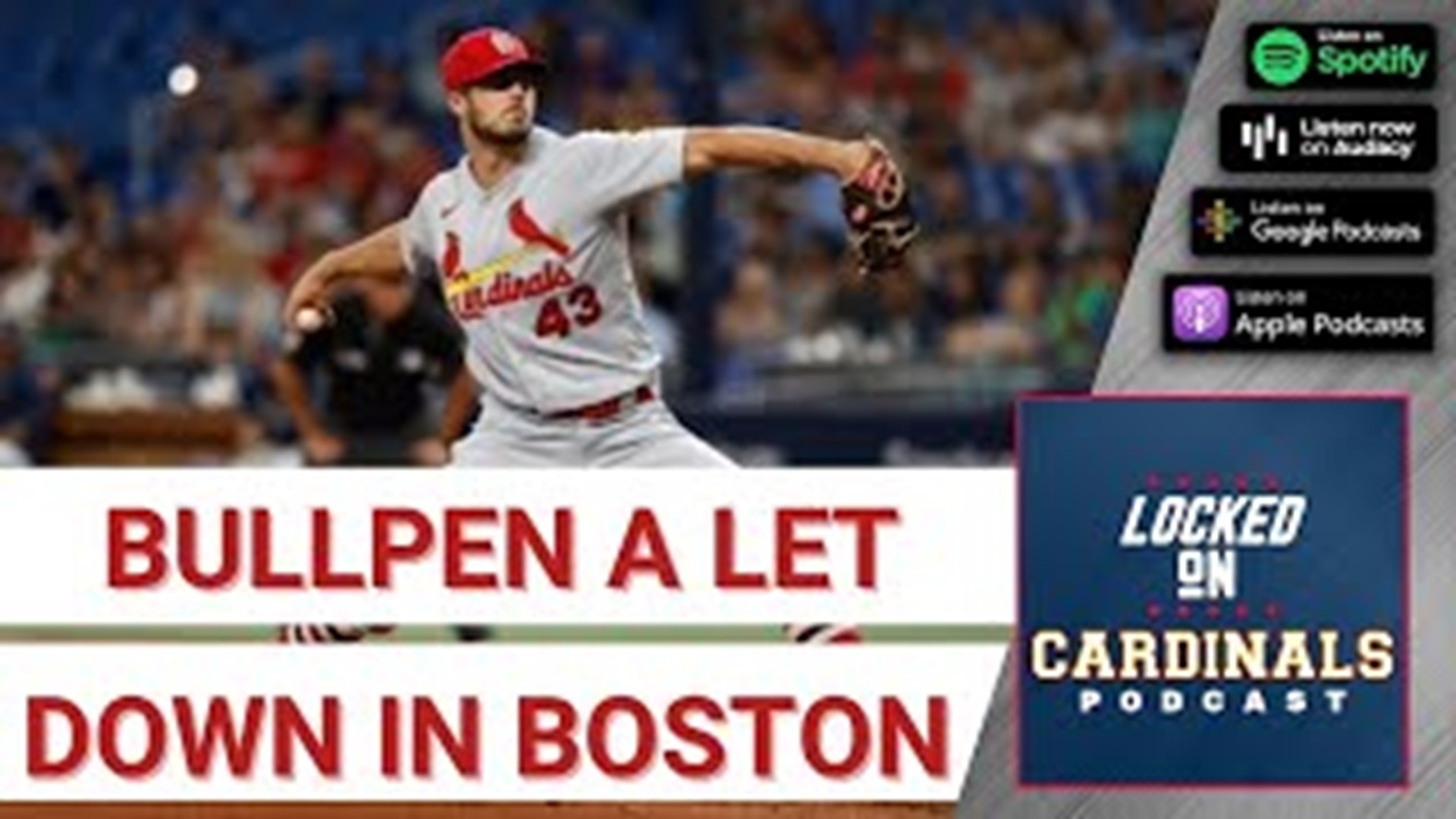 The St. Louis Cardinals dropped two of three over the weekend in Boston, and the main takeaway is that this bullpen needs help.