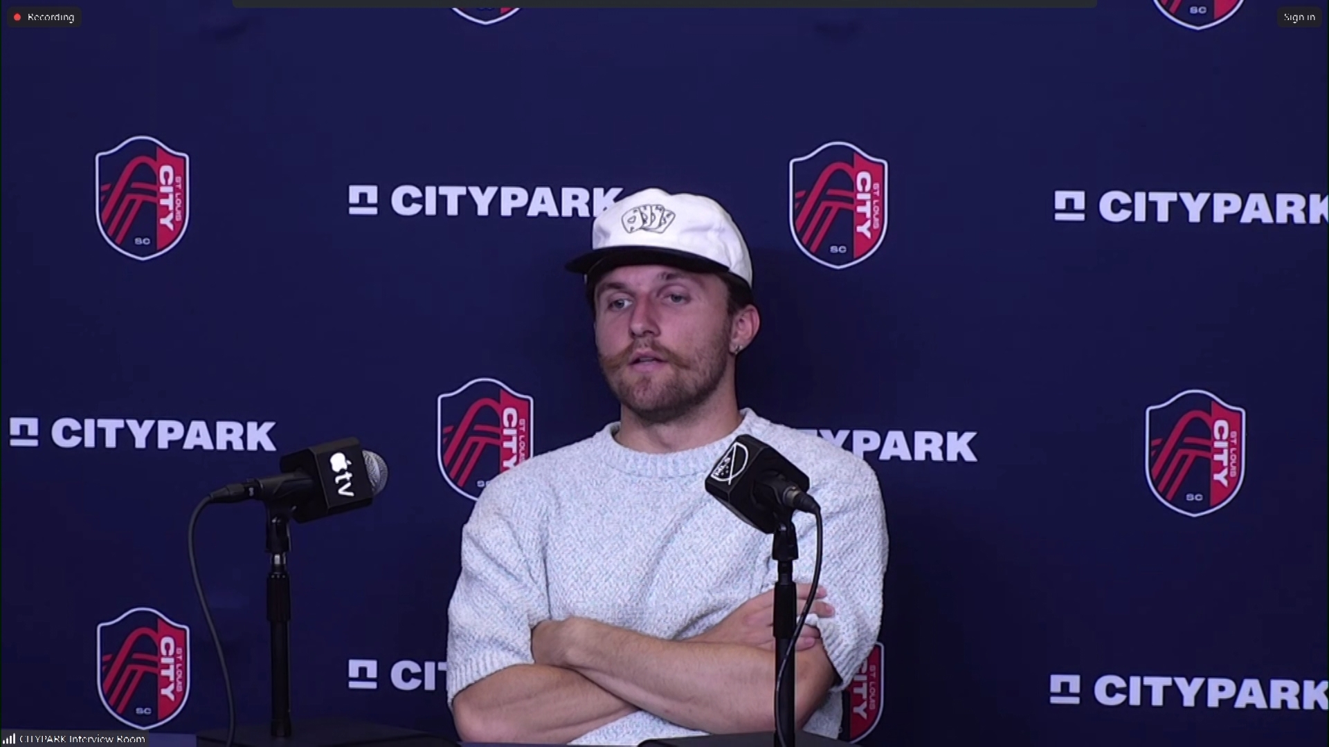 Extended interview St. Louis City midfielder Indiana Vassilev on 11