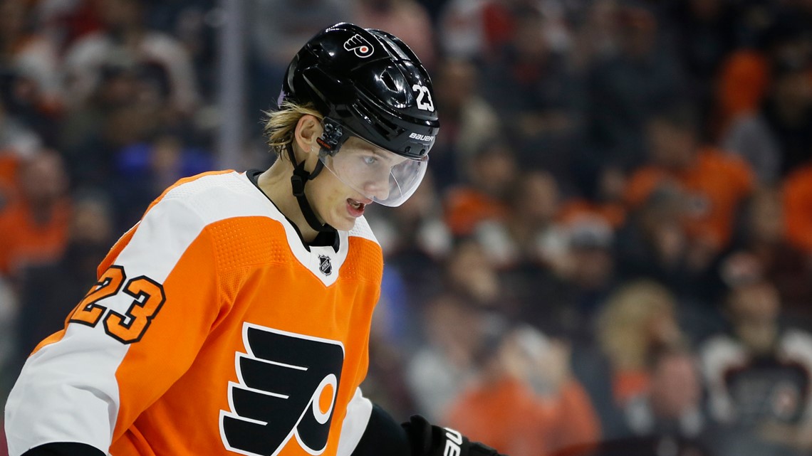 Flyers' Oskar Lindblom has cancer, could miss the rest of the season