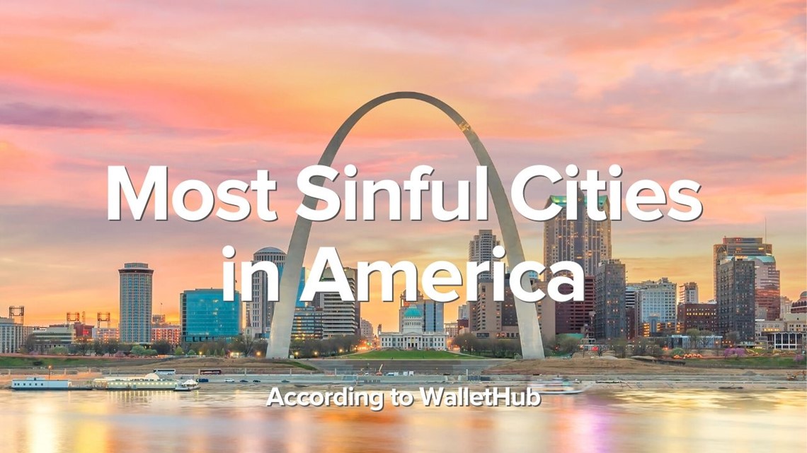 Most Sinful Cities In America: Ranked By WalletHub | Ksdk.com