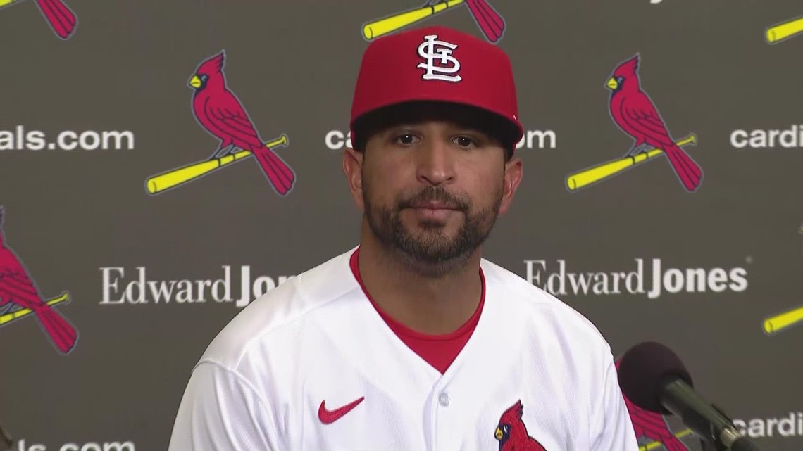 Cardinals manger Oliver Marmol talks about benchesclearing fight with