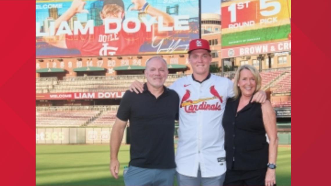 For Cardinals’ prospect Liam Doyle, fiery intensity and love of competing began at home