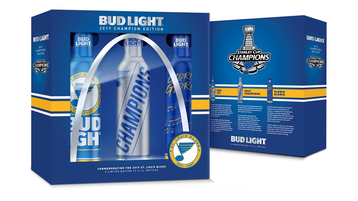 Louis Blues Bud Light Hockey Puck Beer Coaster Details about   2018 St 