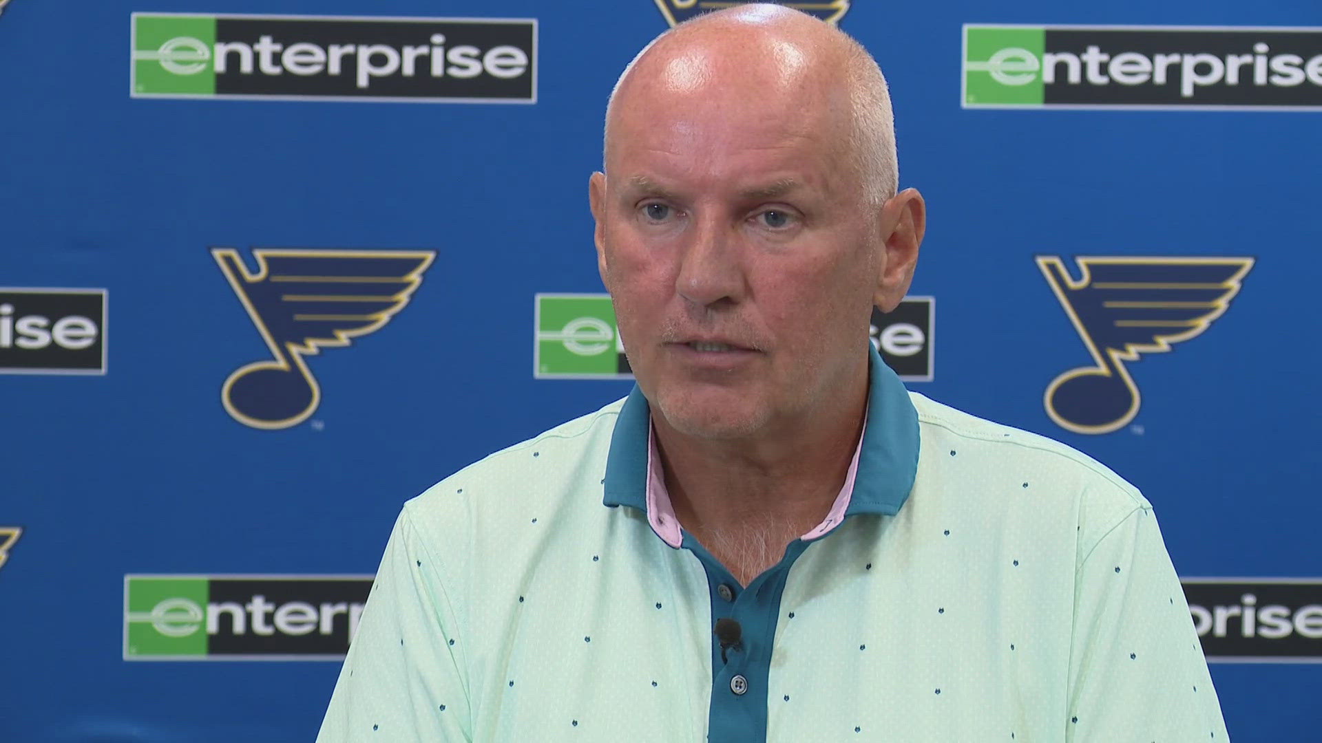 St. Louis Blues general manager Doug Armstrong sat down to discuss the team's offseason moves. He also looks ahead to the 2024-25 season.