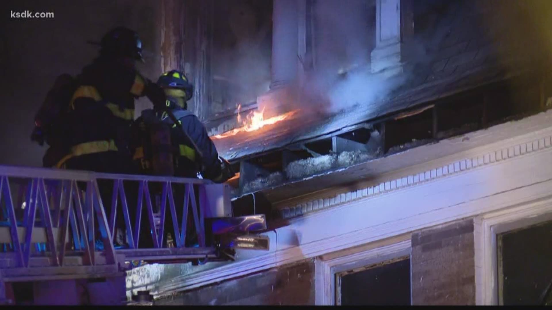 Fire destroys St. Louis family's home on New Year's Day