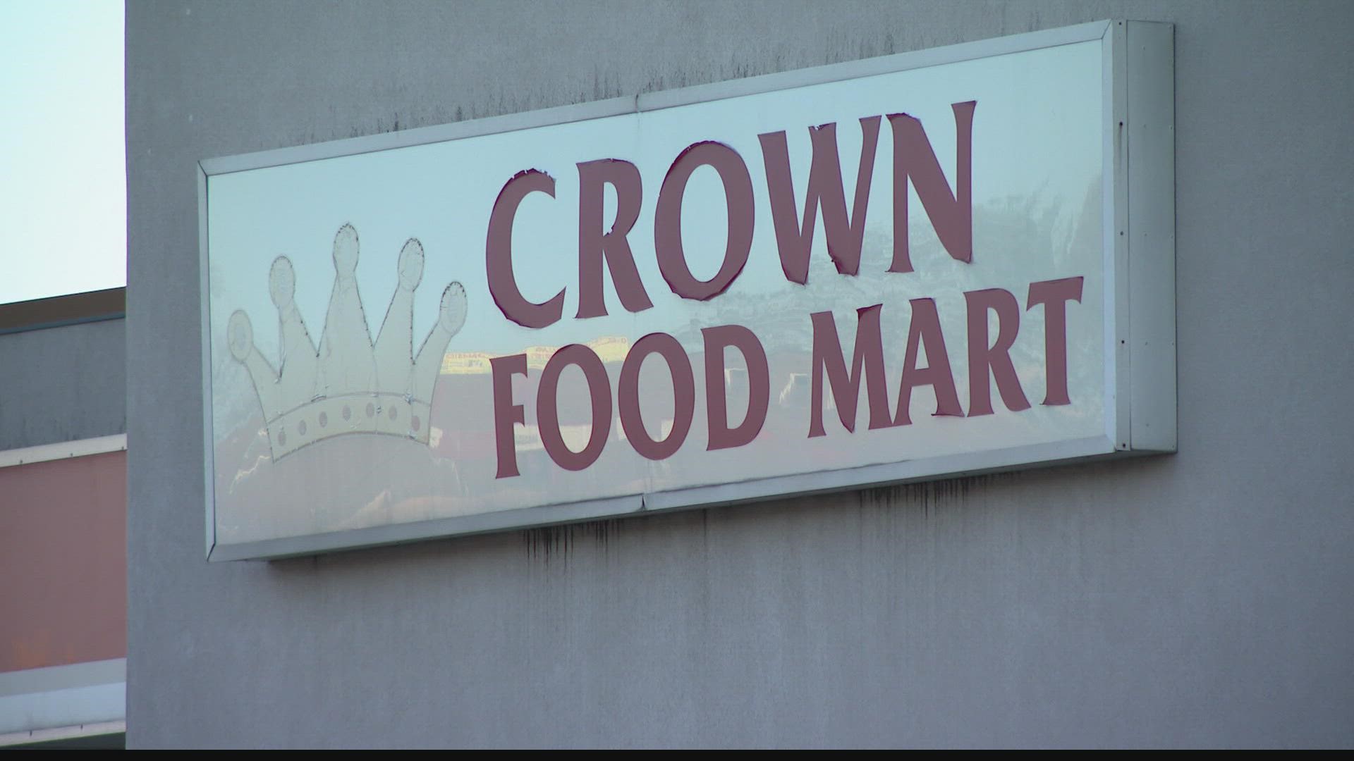 Quintell Harris, 36, was found shot to death at the Crown Food Mart Phillips 66 on Natural Bridge Avenue.