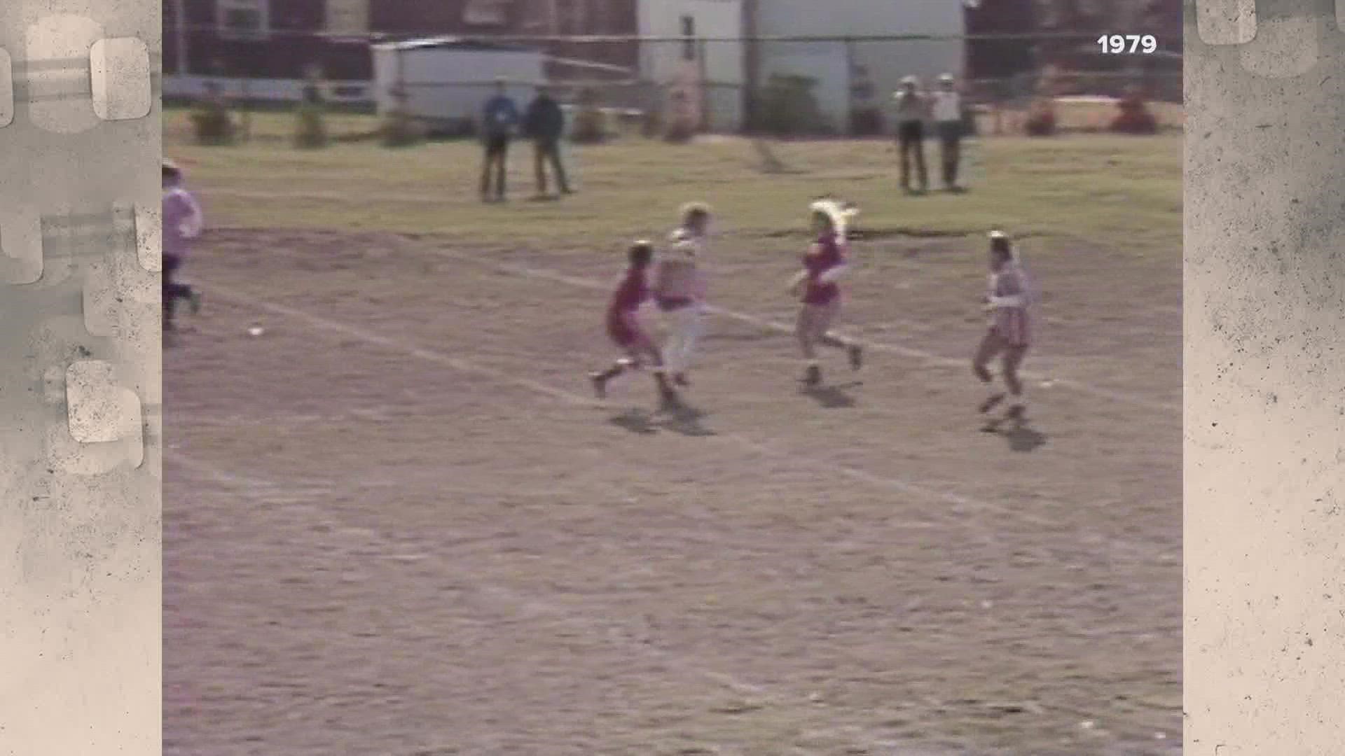 Girls soccer is one of the most popular youth sports in the United States. That wasn't always the case, especially in the 1970s.