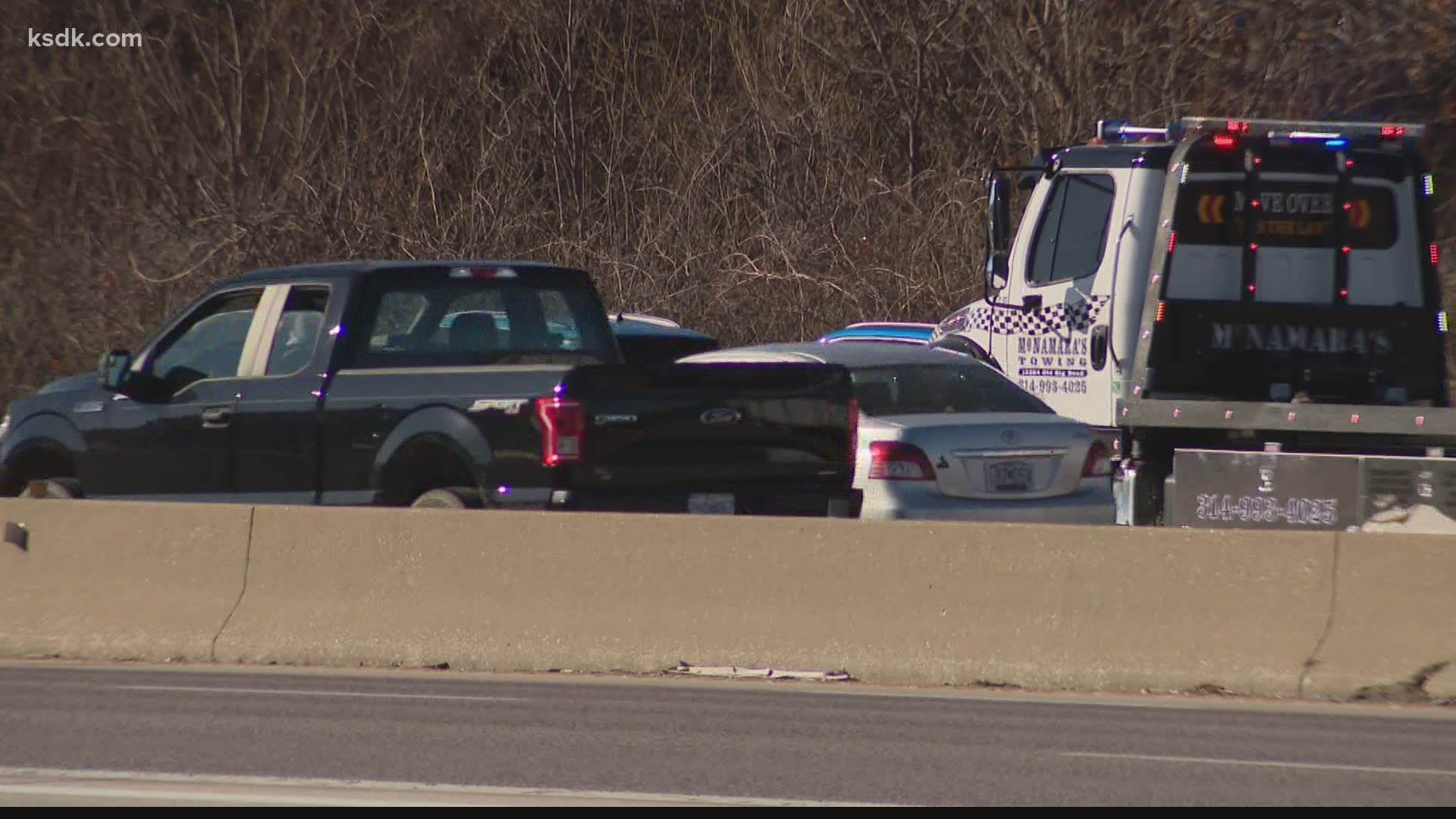The accident happened on Interstate 270