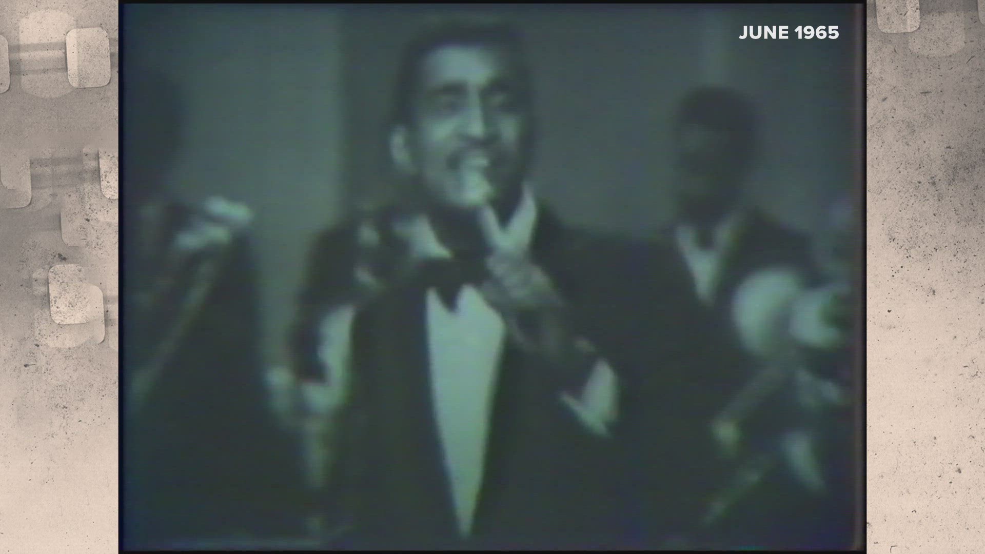 Several A-list entertainers from the 50s and 60s known as the Rat Pack made an appearance, including Dean Martin. The show was called the "Frank Sinatra Spectacular.