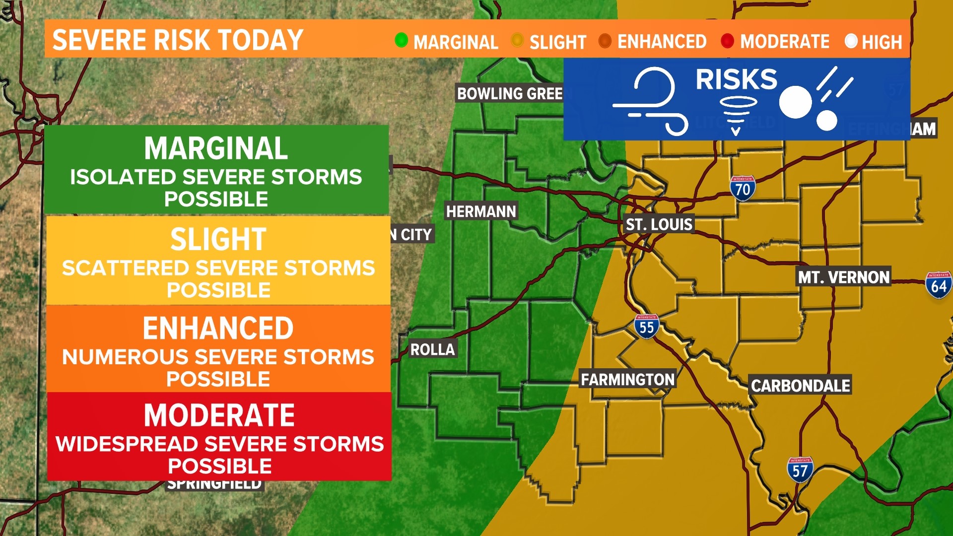Gorgeous Severe Storms Possible Thursday For St. Louis, Across Southern Illinois Capture for Desktop Gorgeous Severe Storms Possible Thursday For St. Louis, Across Southern Illinois Capture for Desktop