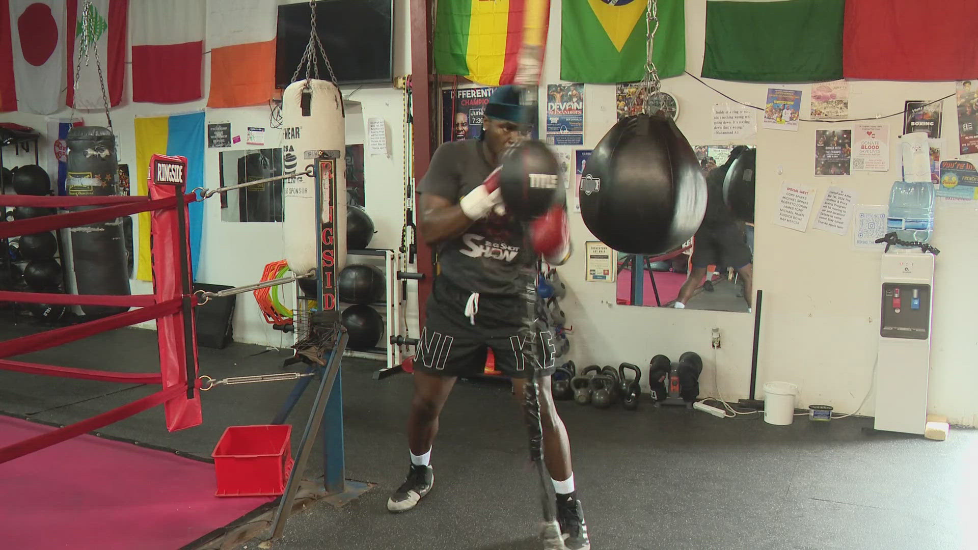 If you love boxing, the Steel Shop in St. Charles is the place to be Friday night. And there's a heavyweight who went to Hazelwood Central who could be a champion.