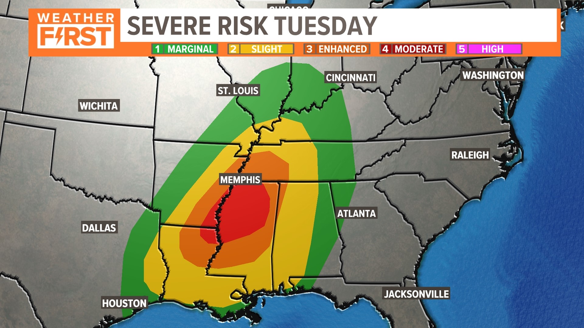 St. Louis weather forecast: Storms, wind Tuesday | ksdk.com