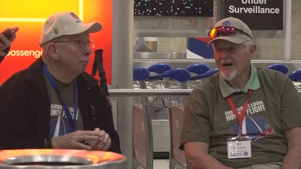 Honor Flight takes another plane full of veterans to view their memorials in our nation’s capital