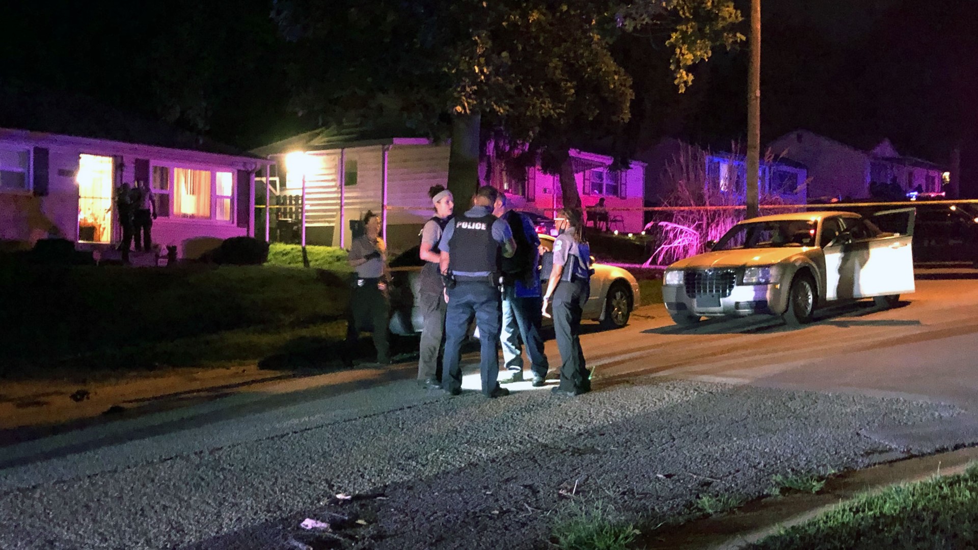 Ferguson police responded to the 200 block of Meadowcrest Drive just before 7:15 p.m., where they found two women with fatal gunshot wounds