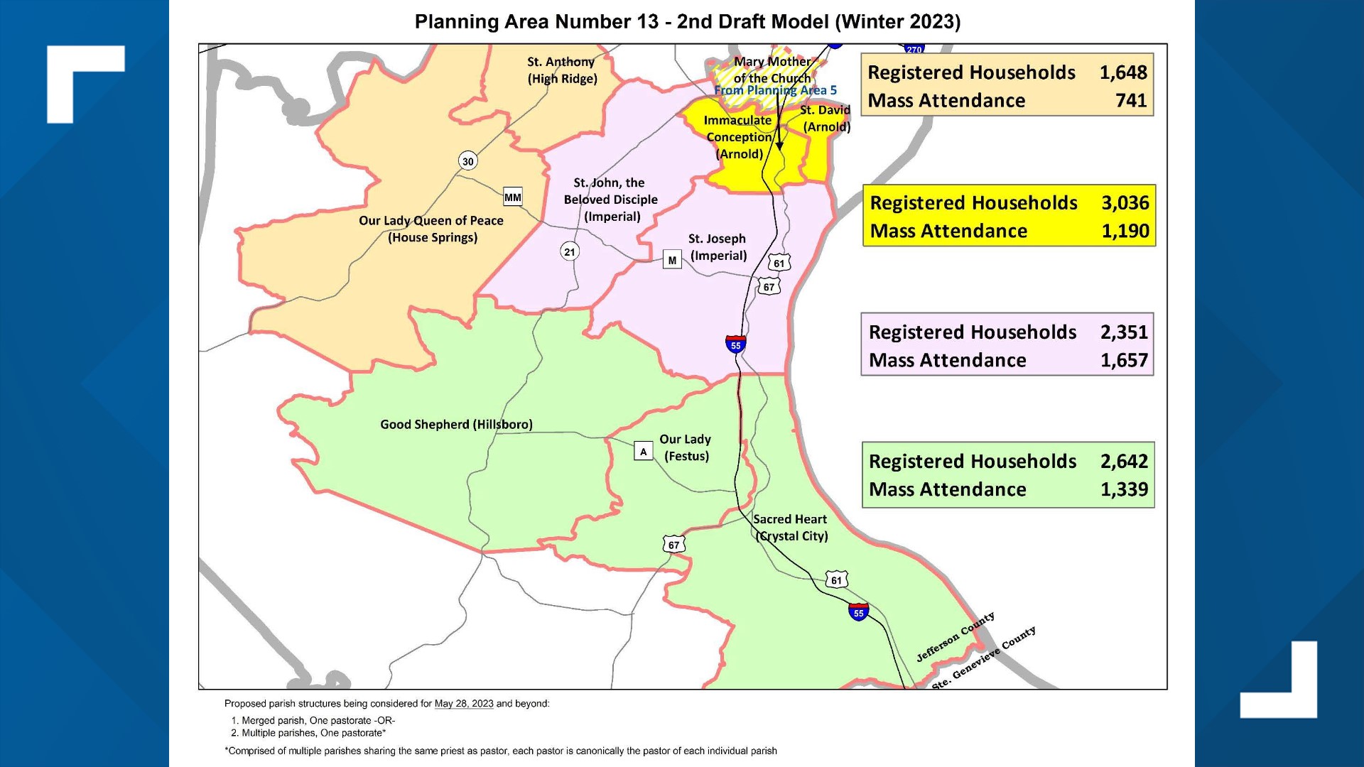 178 St. Louis parishes to be consolidated into 88 pastorates