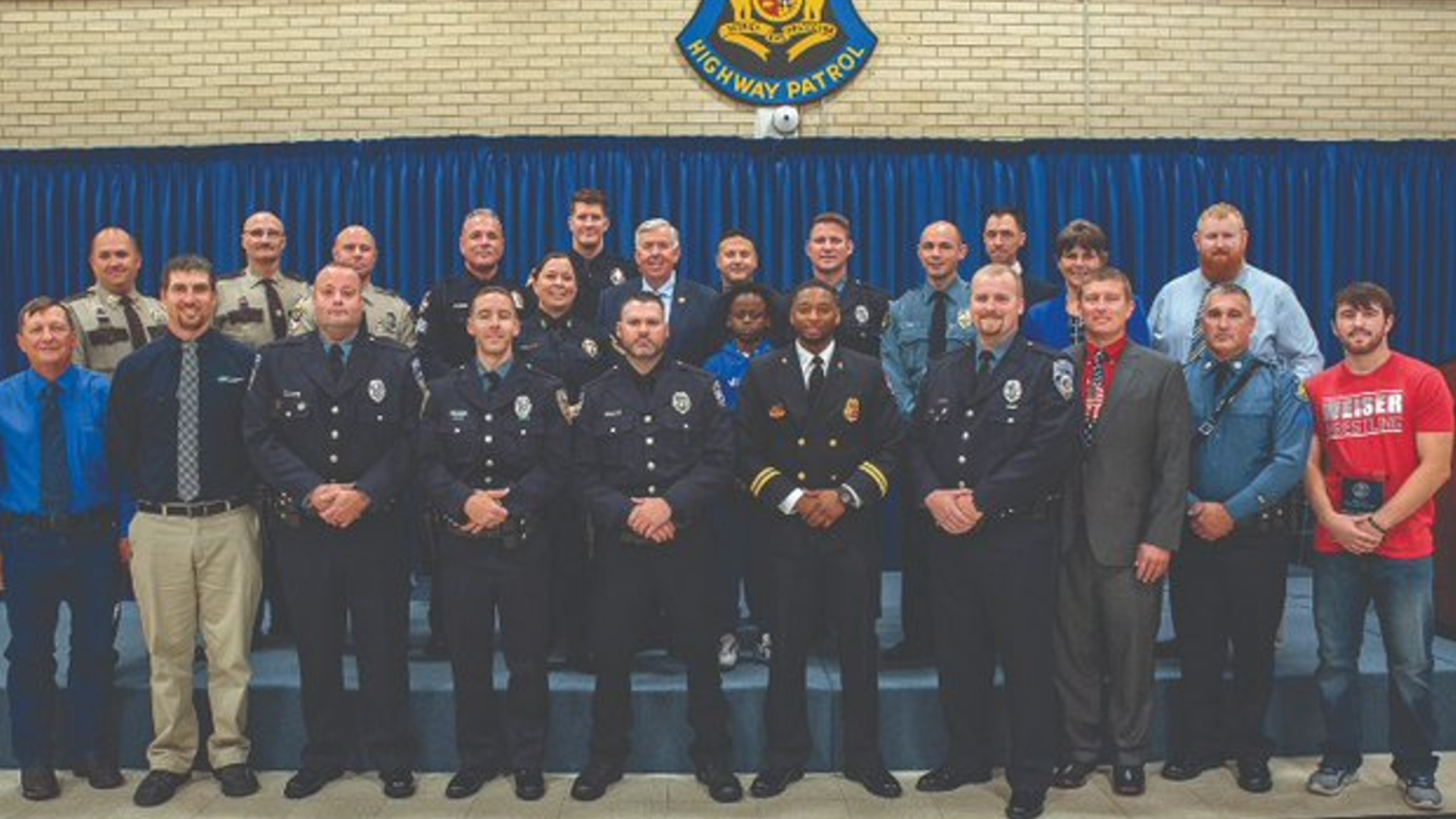 The medals are awarded for "heroic, life-saving or extraordinary acts beyond the call of duty to protect the public," Parson's office said