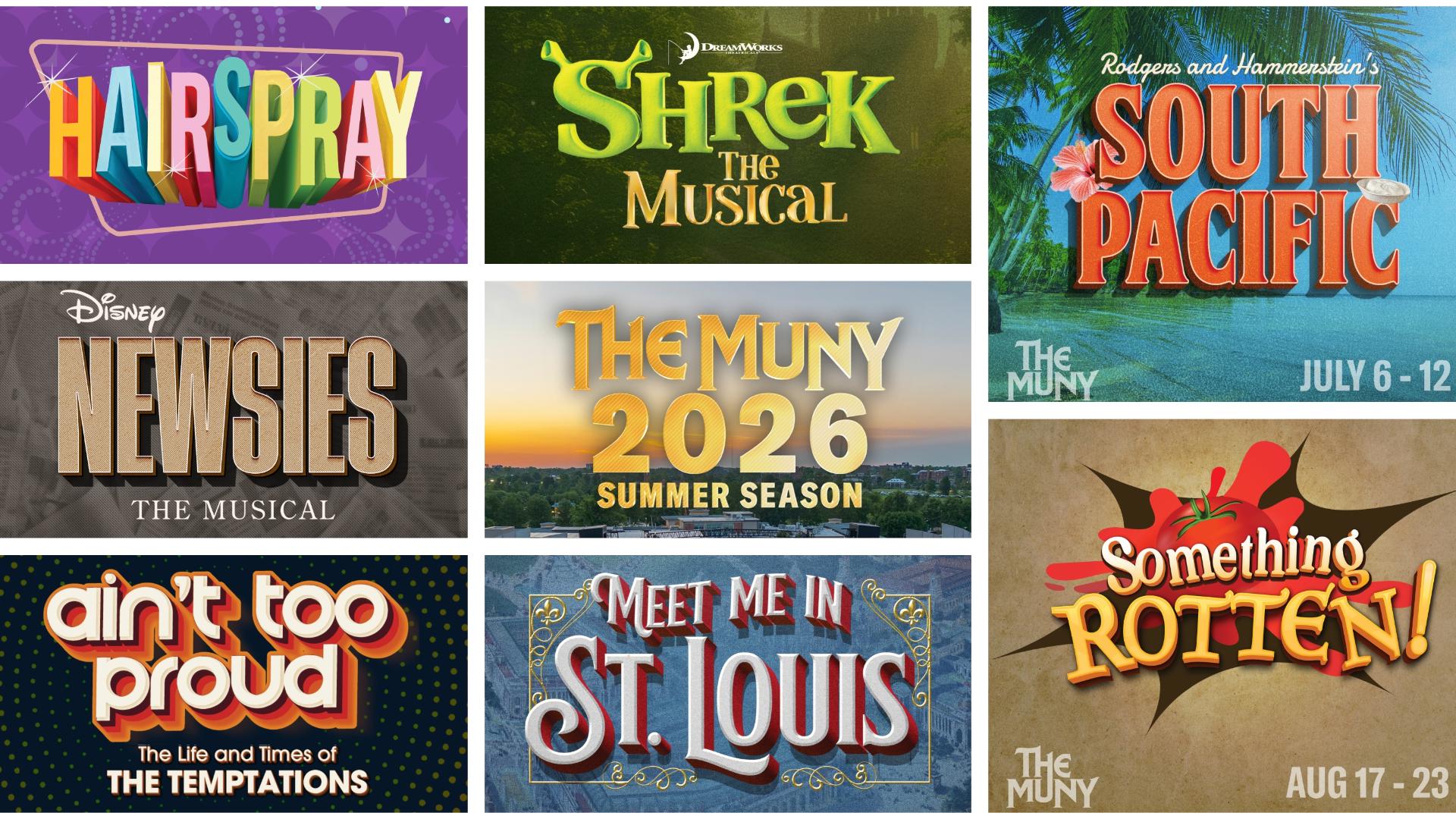 Muny announces 2026 season with return of 'most beloved show', 2 Muny ...