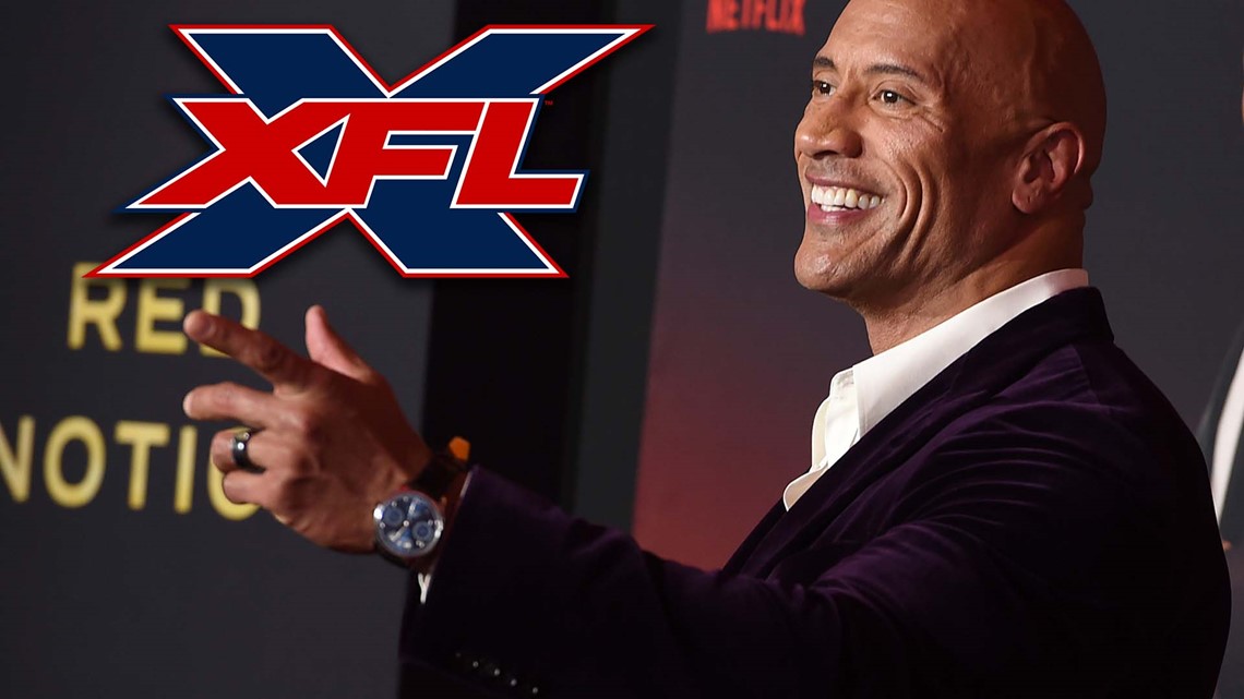 XFL Co-Owner Dwayne 'The Rock' Johnson Kicks Off 2022 NFL Season Thursday  Night