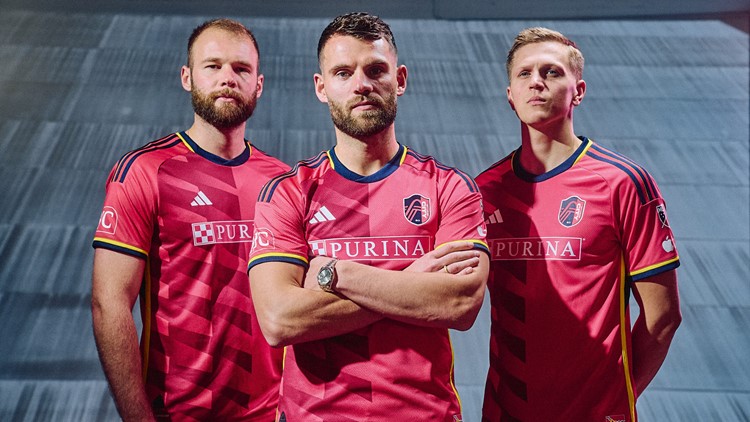 St. Louis CITY SC reveals club's inaugural home kit Wednesday