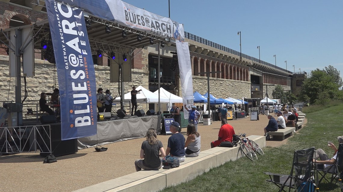 Blues at the Arch Festival, Events