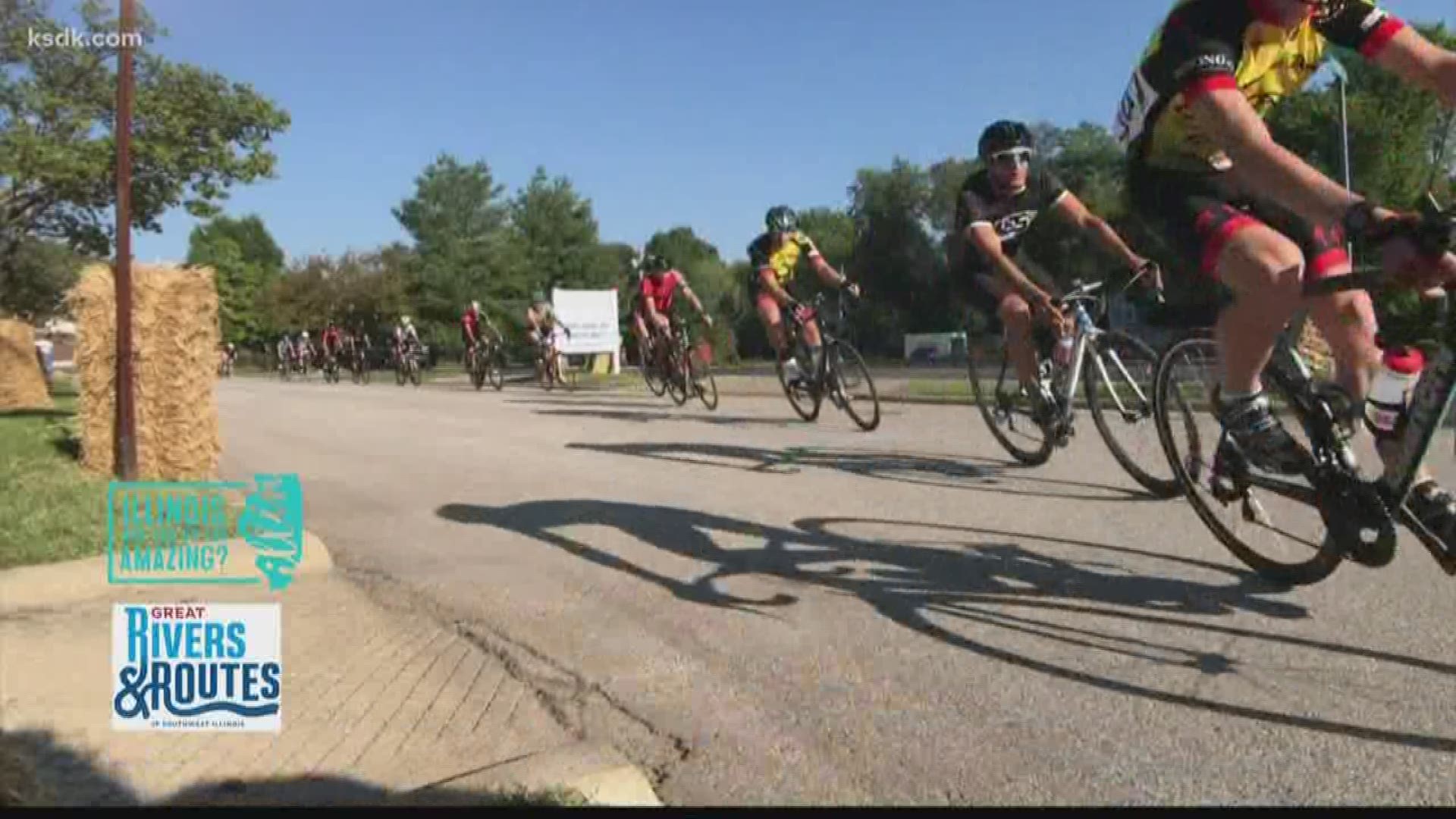 Edwardsville has it all this fall, kicking off events with the Edwardsville Rotary Criterium Festival.