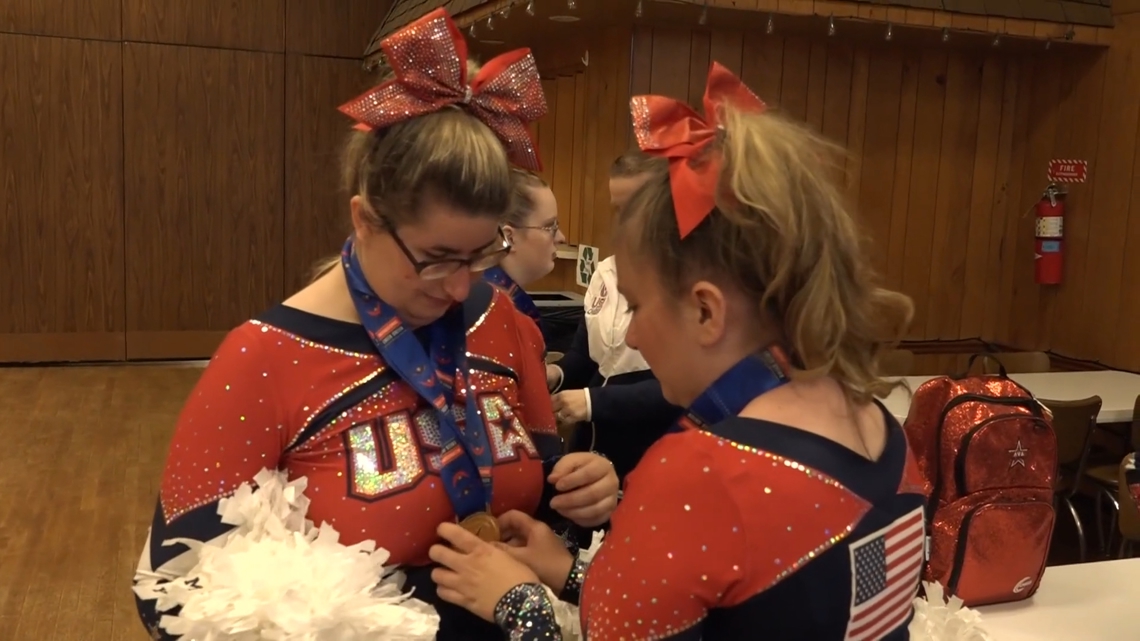 Special Olympics cheer team brings home world championship, inspires Swansea community