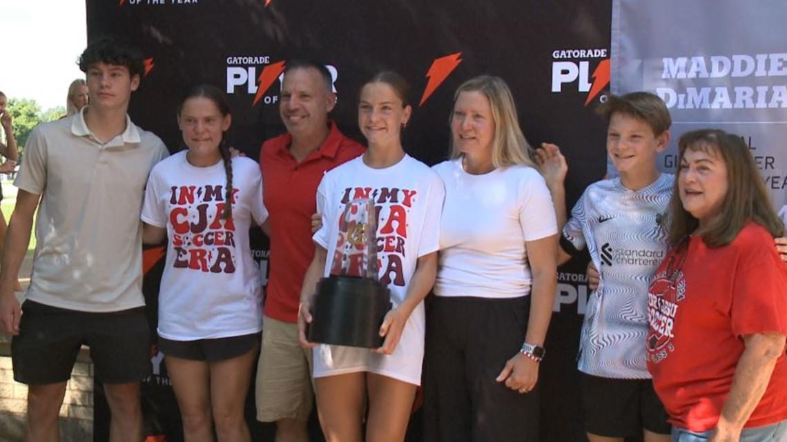 Maddie DiMaria wins Gatorade National Player of the Year | ksdk.com