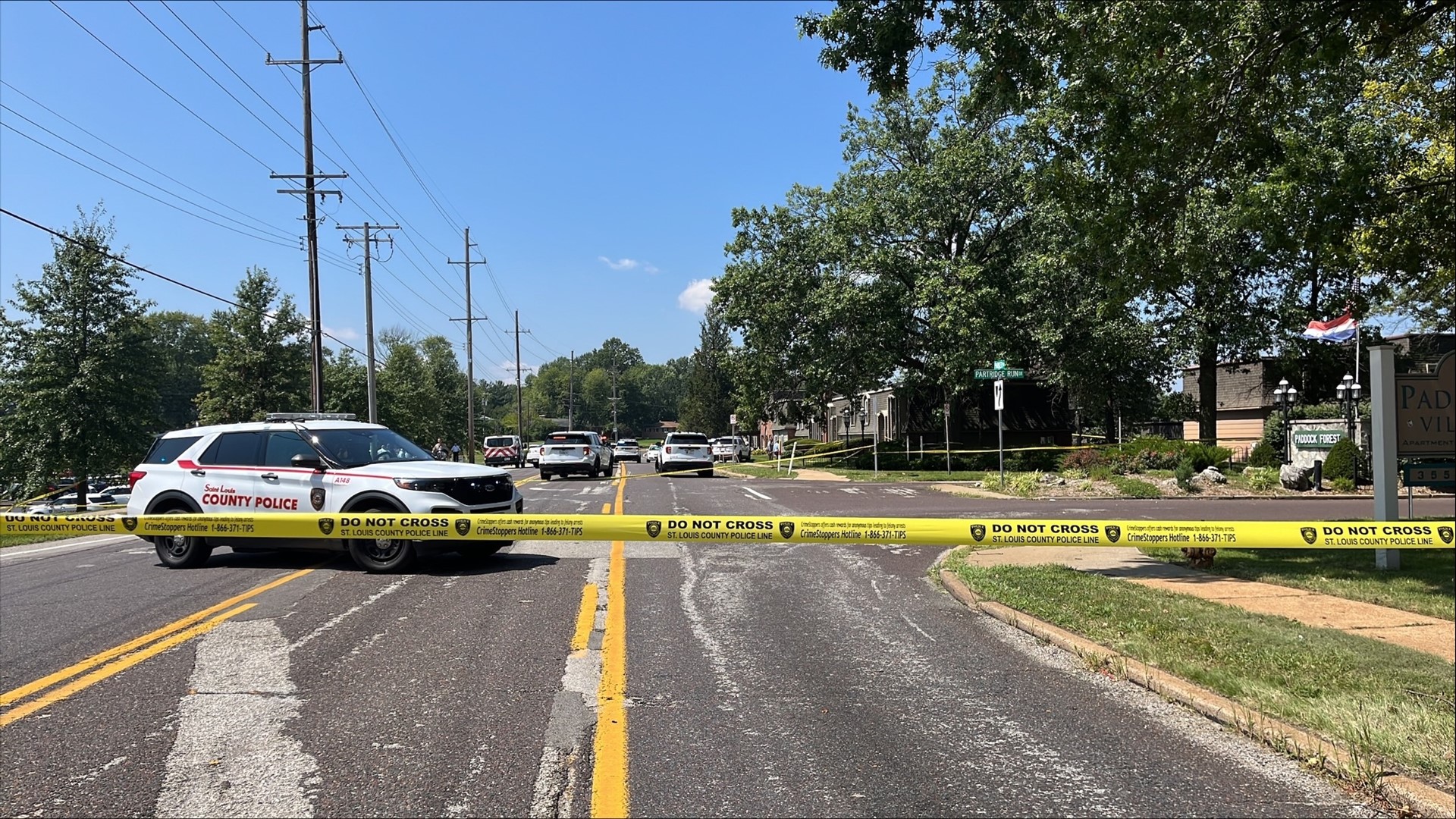 Raw Video: Shooting Investigation Shuts Down Parker Road In North St ...