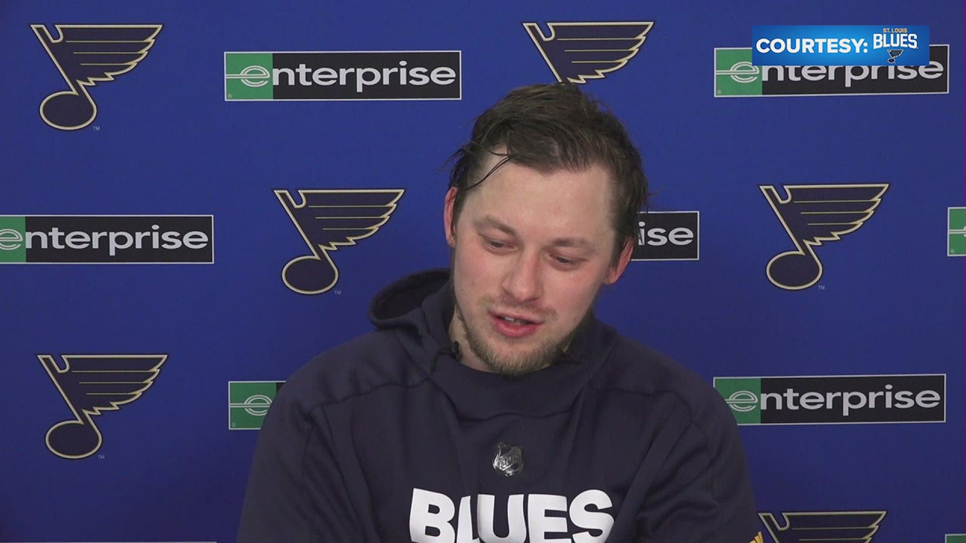 Tarasenko is healthy, and ready to help the Blues repeat. Video courtesy Blue Note Productions.