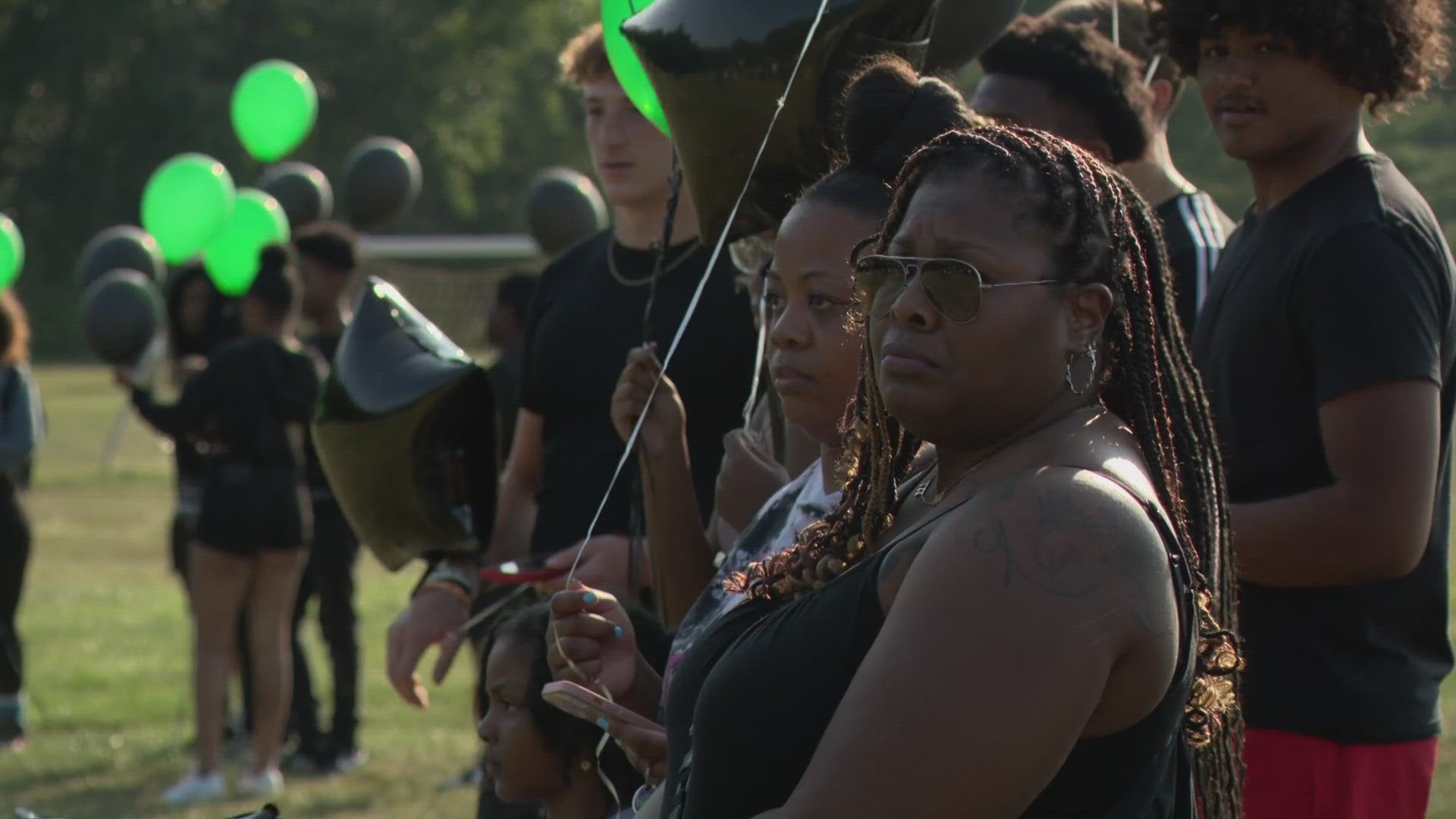 “We are Ladue, each and every day. We are Ladue, and Ladue showed up to honor these three young lives,” Ladue Board of Education President Kisha Lee said.