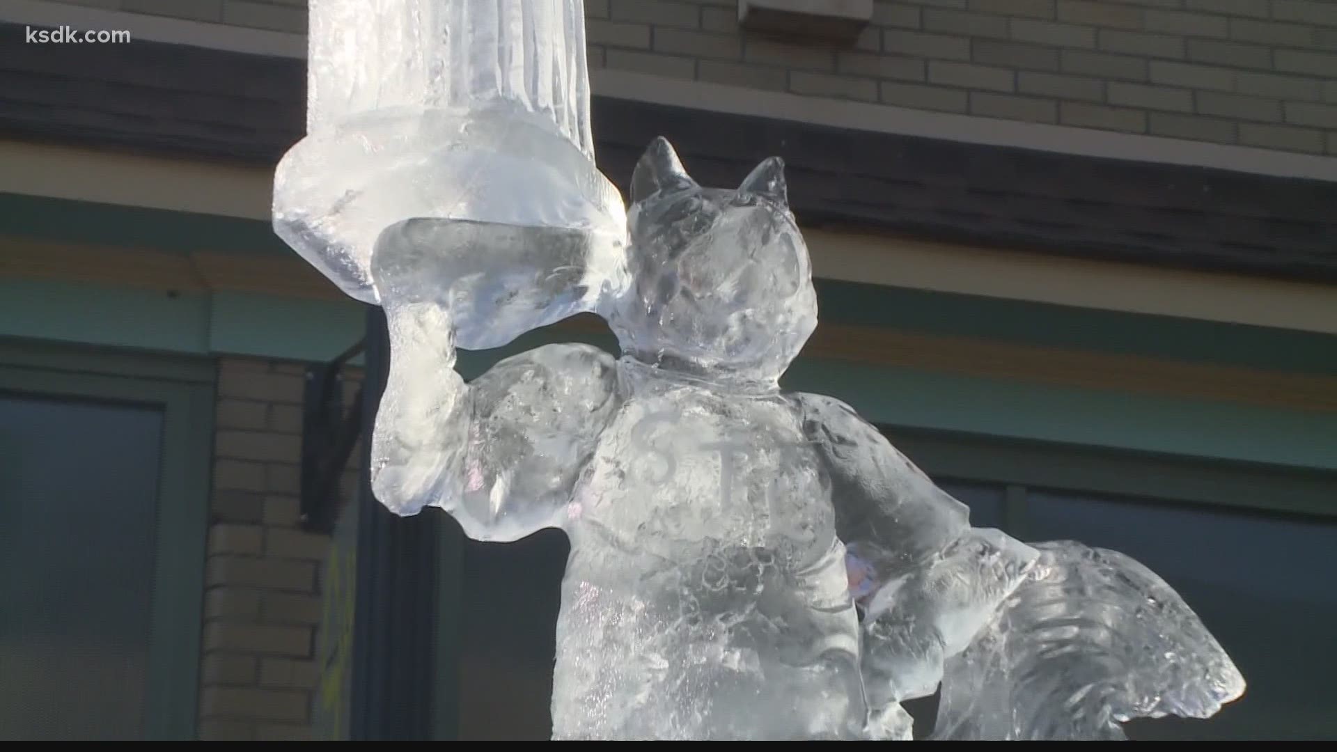 Ice carvers will fill two blocks of North Main Street in St. Charles.