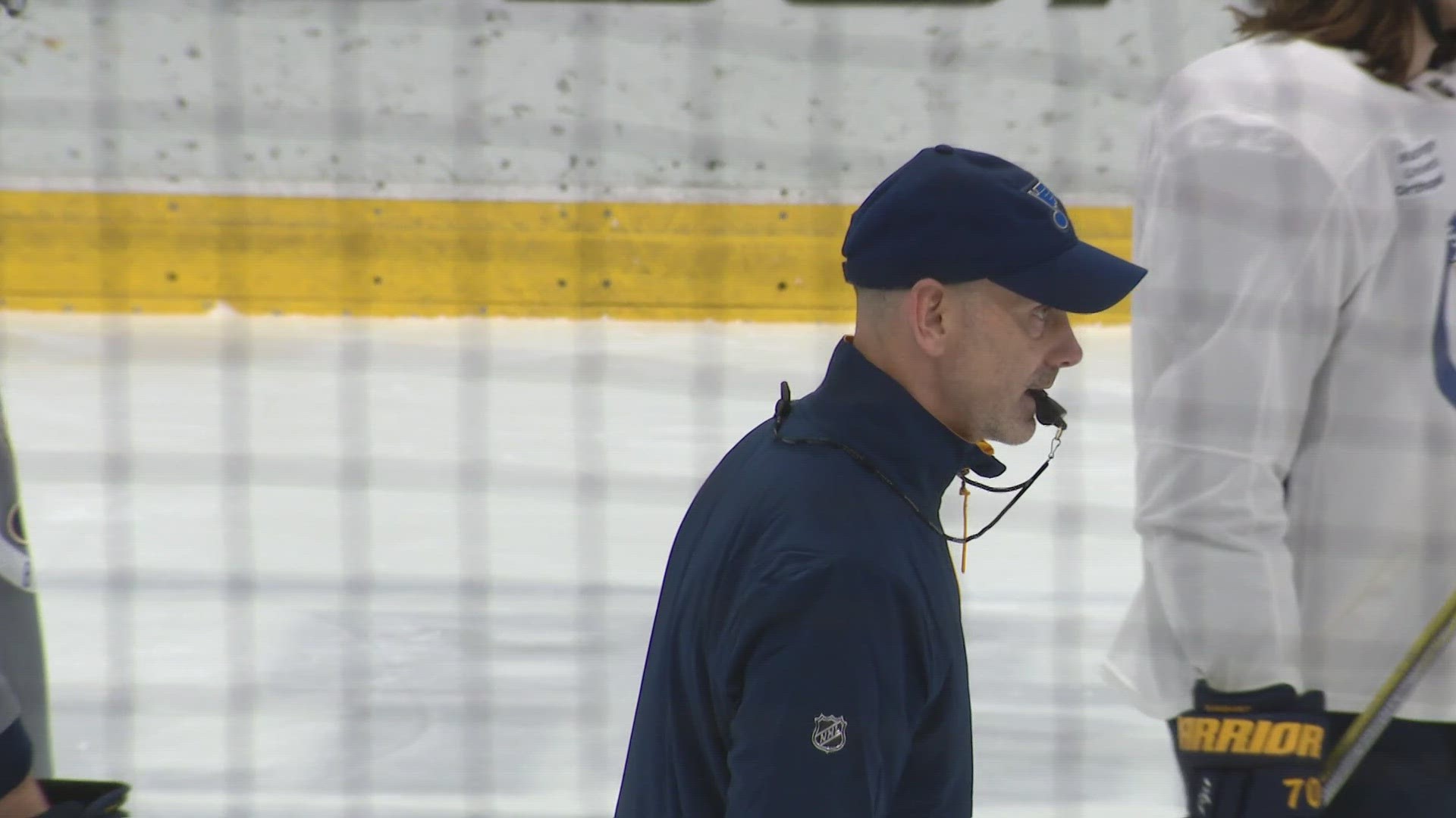 The St. Louis Blues beat playoff contender Carolina Hurricanes 2-1 in a shootout. Doug Armstrong is seeing positive changes under head coach Drew Bannister.