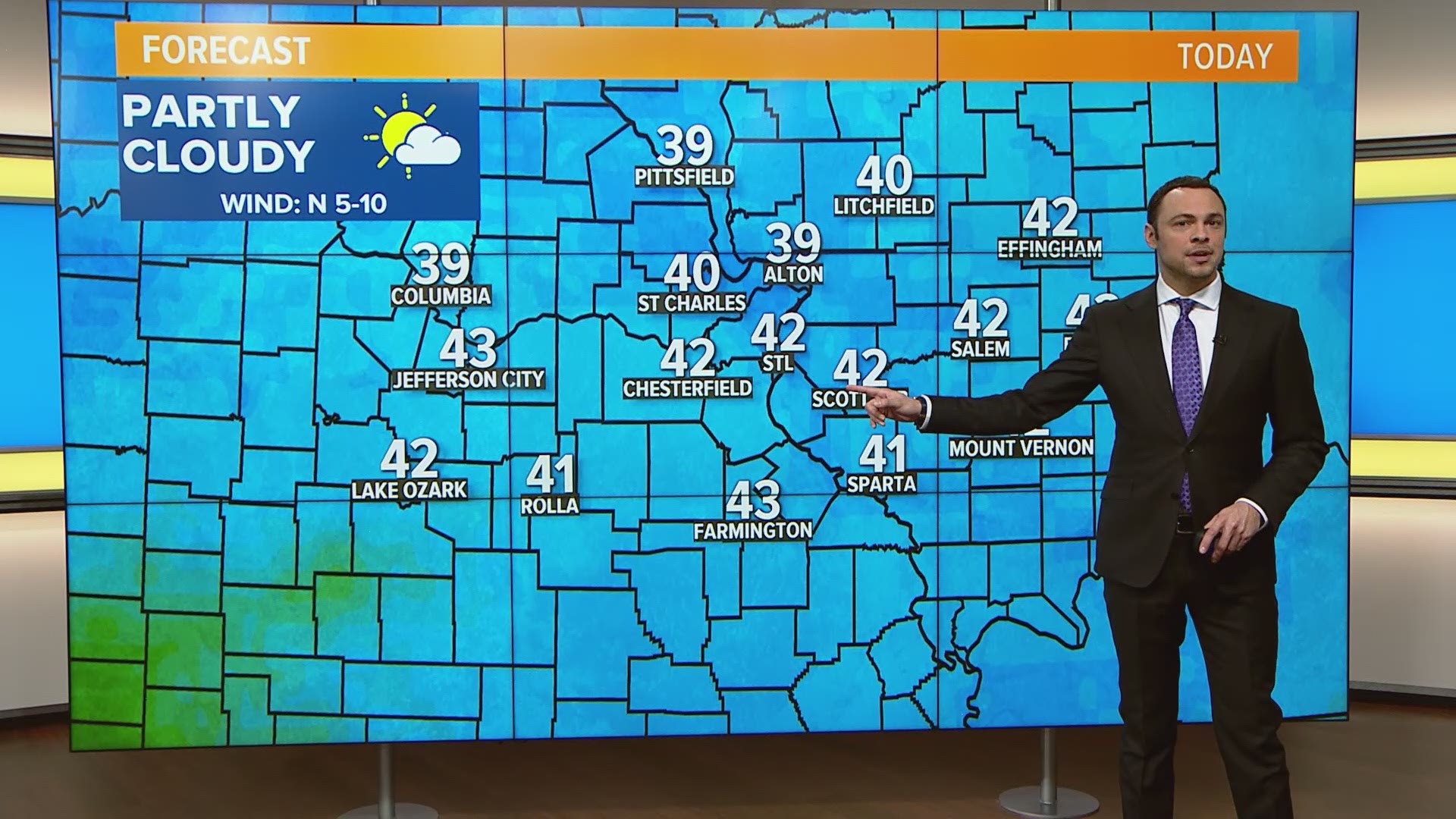 Anthony Friday morning weather forecast