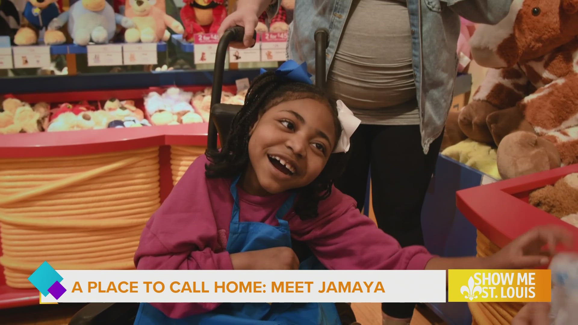 Smiles and sweetness abound when Jamaya is around! In today's A Place to Call Home, Anthony Slaughter introduces you to this special six-year-old!